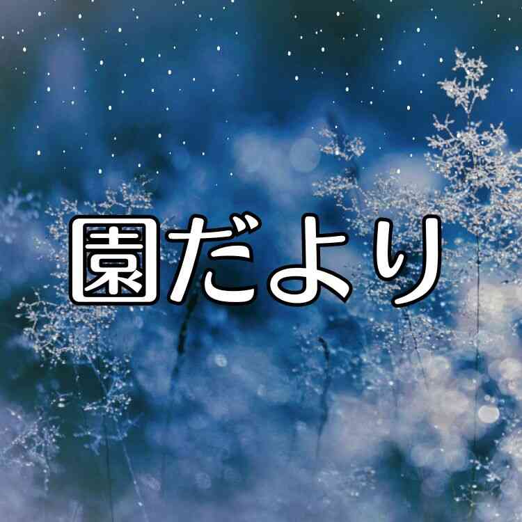 1月園だより