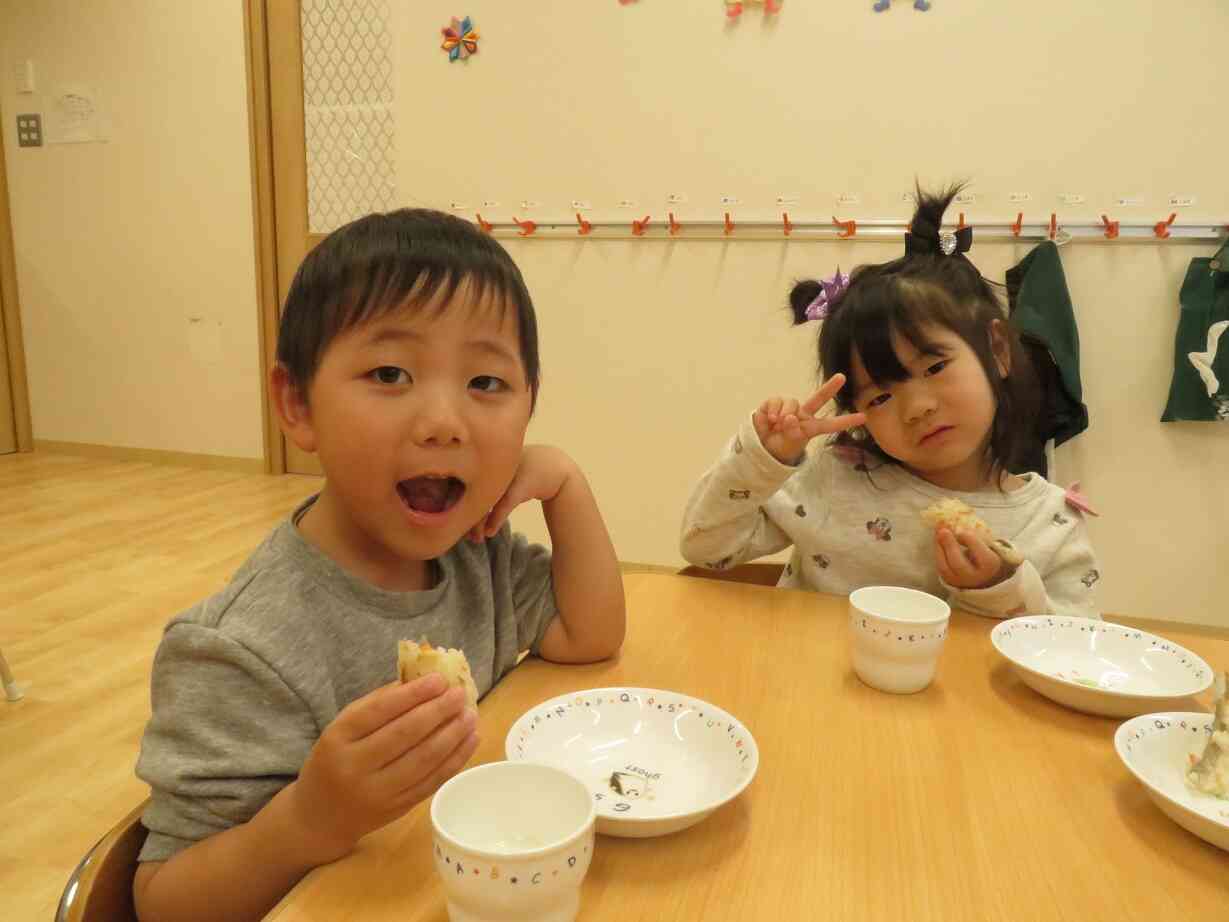 お豆ご飯美味しいね☆