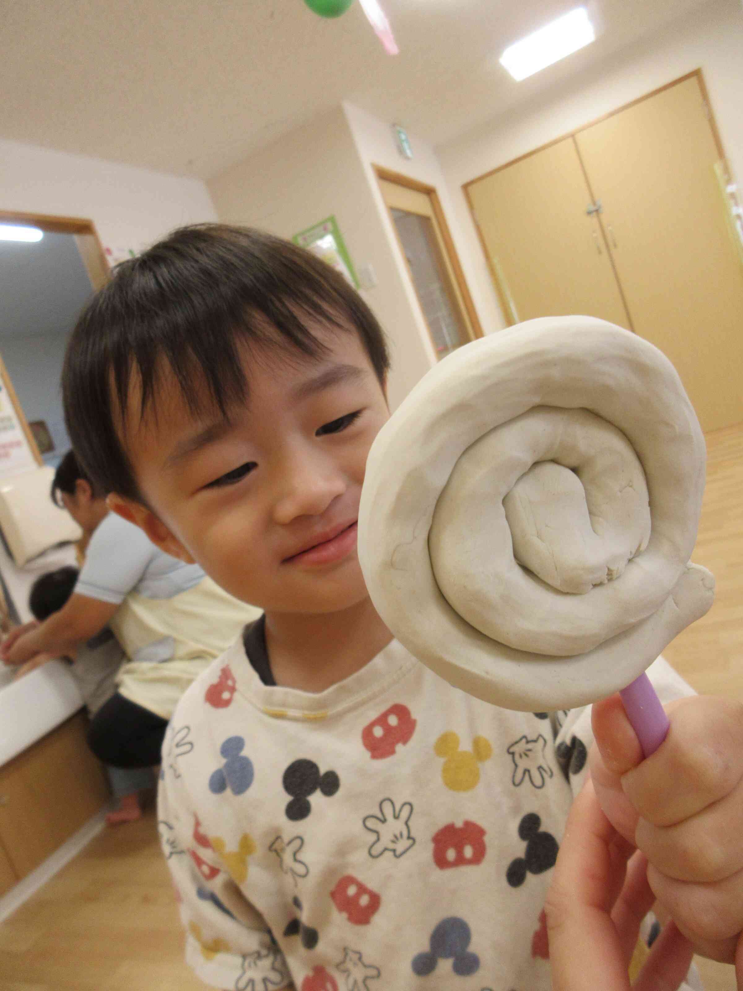 大きな大きなキャンディーの出来上がり☆