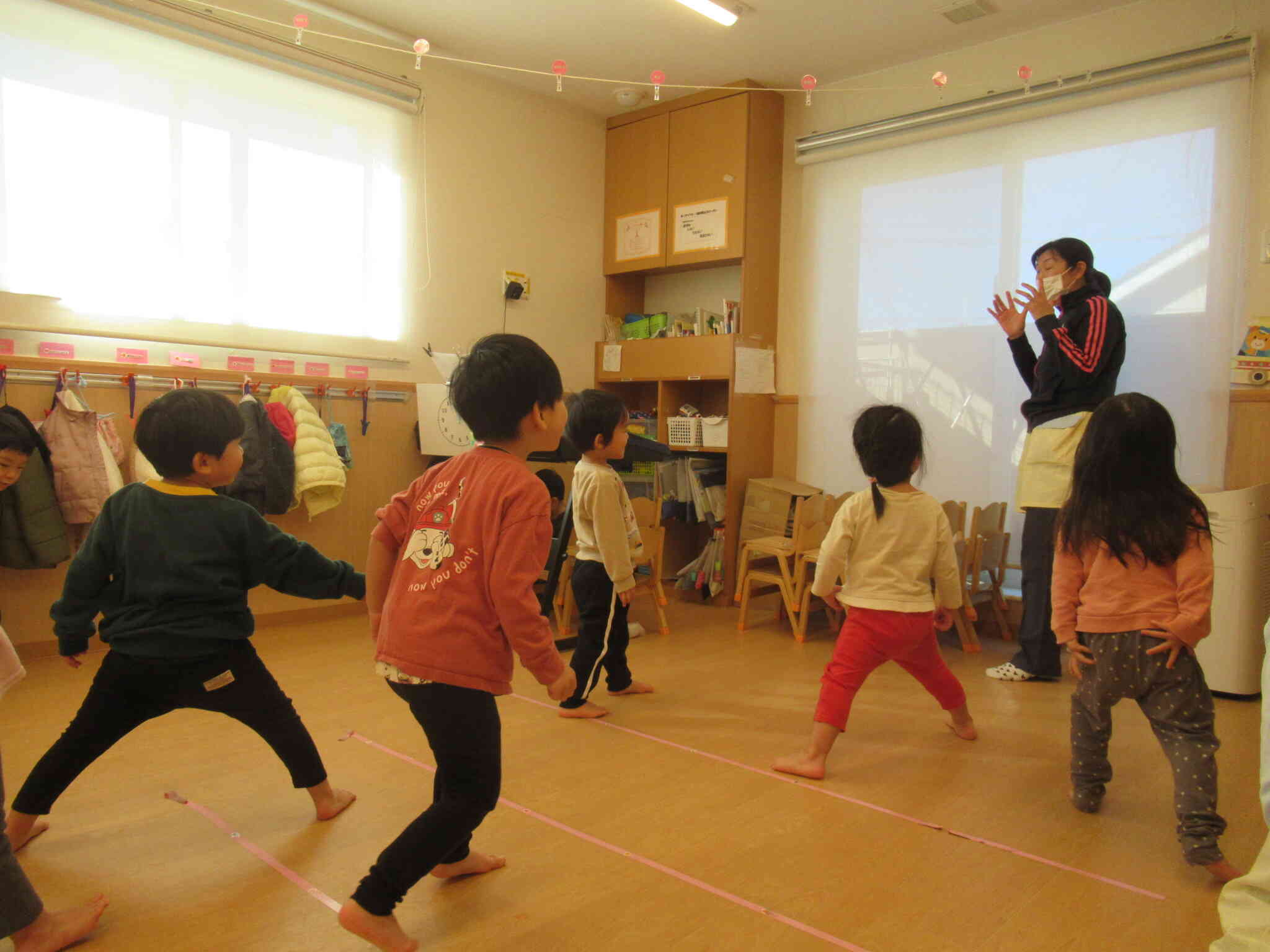 子どもたちの成長・・・2歳児