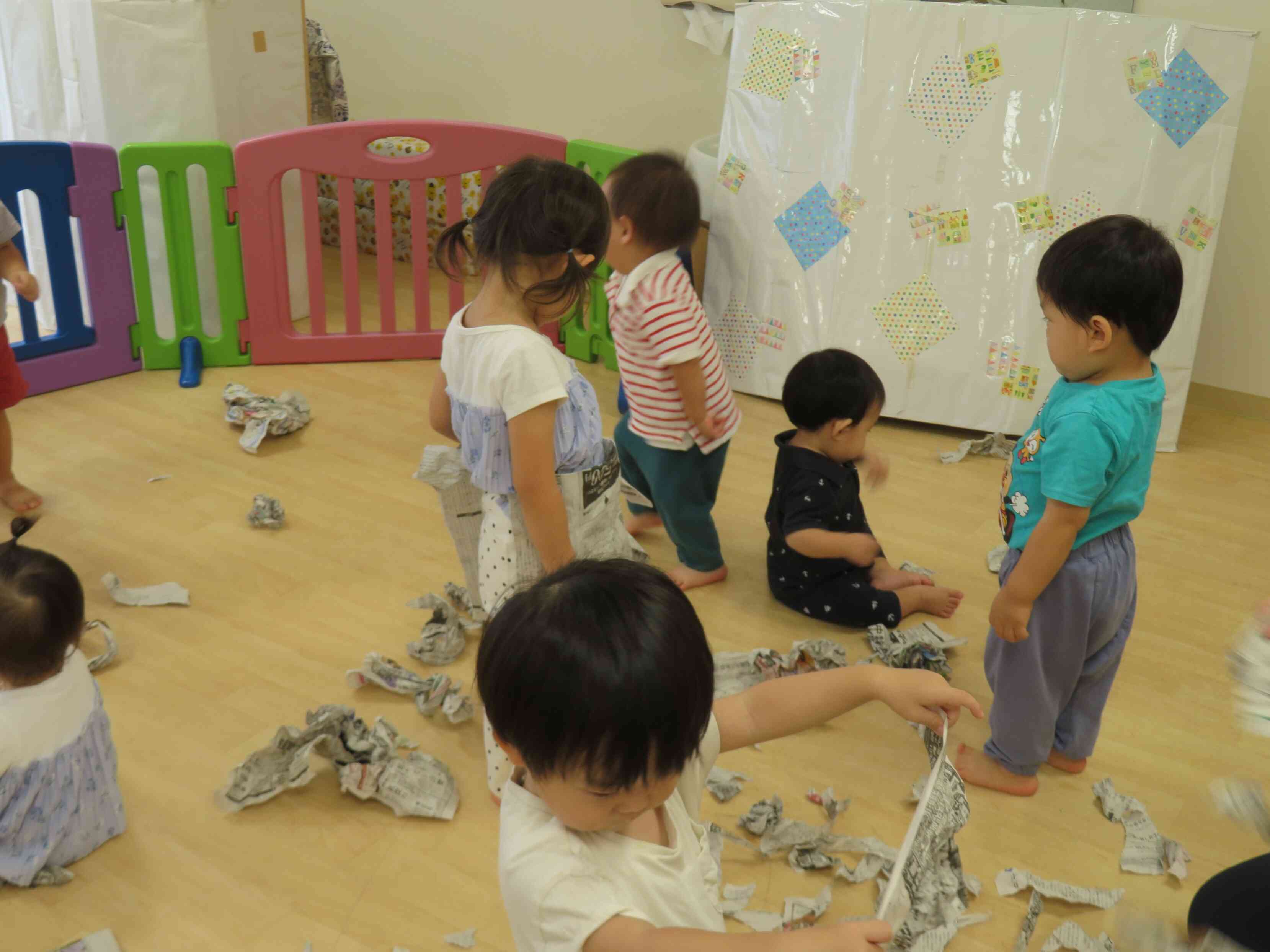 ☆お部屋で遊んだよ☆