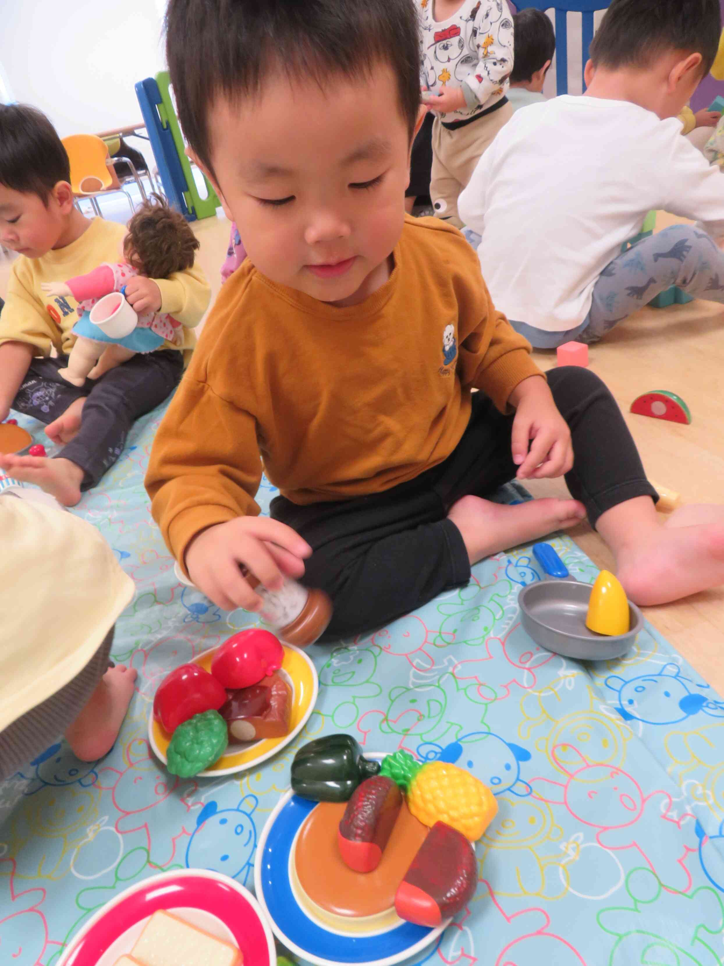 調味料を振って～☆