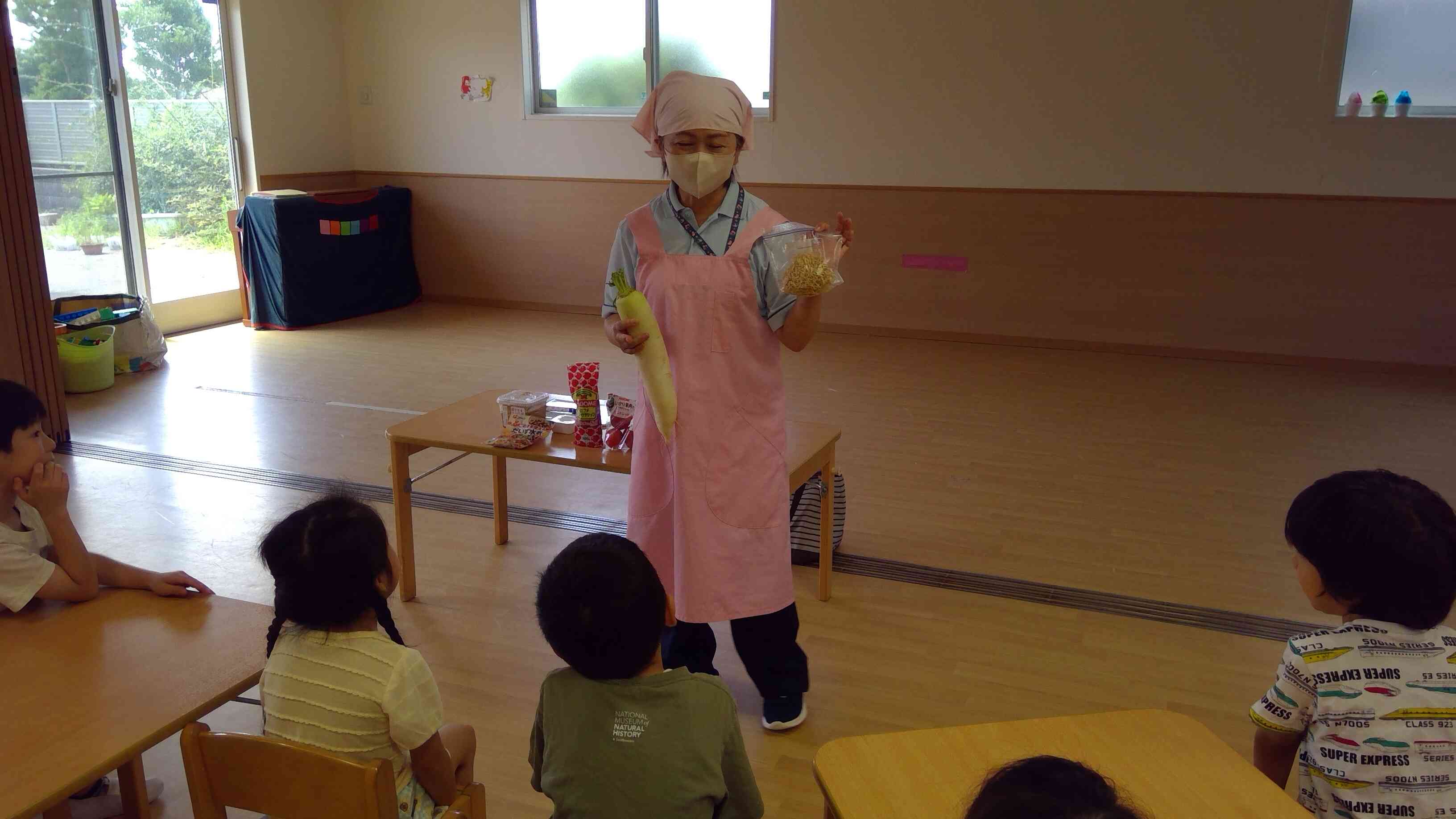 食育（きりん組5歳児）