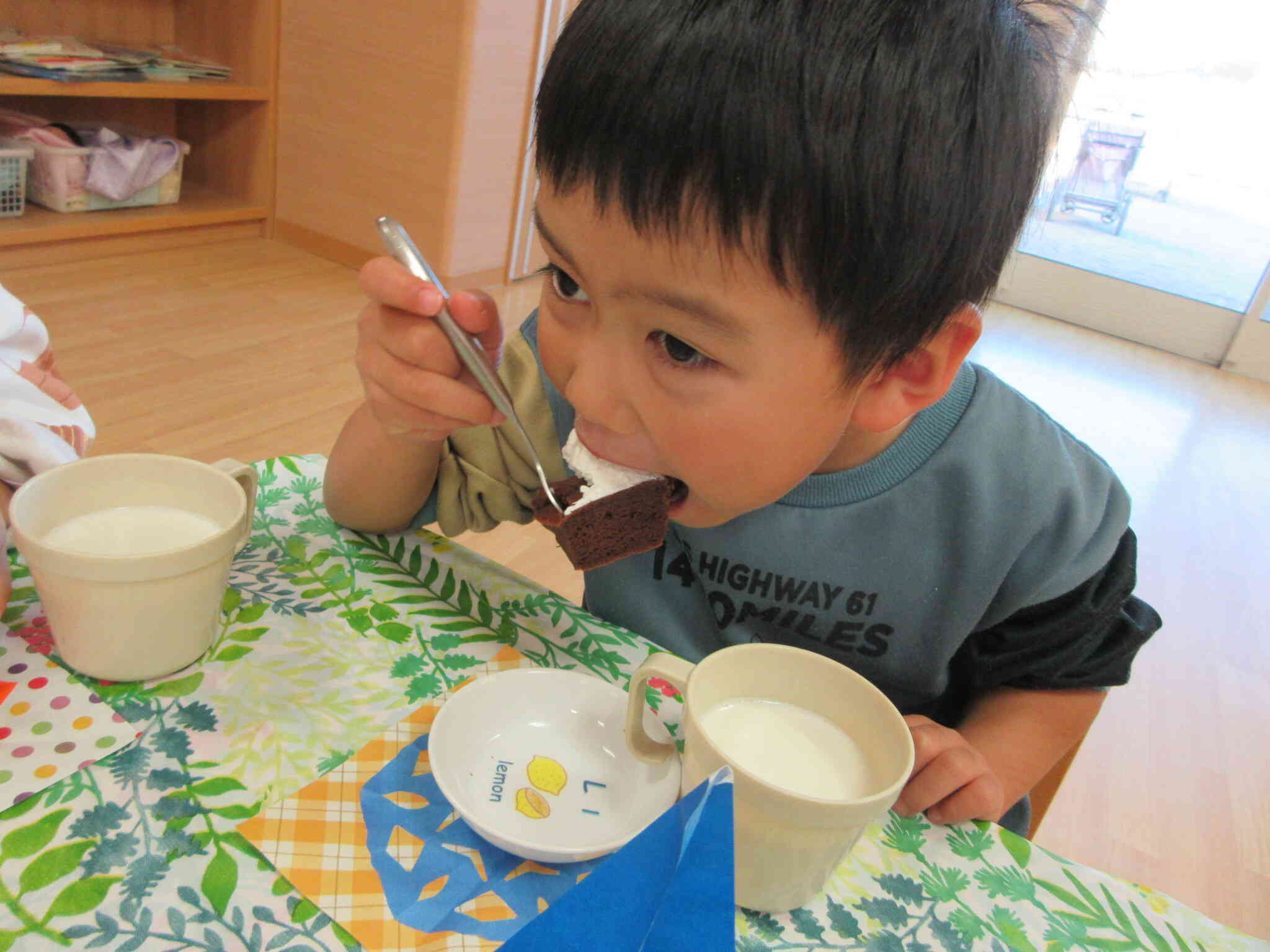 おいしいケーキ☆ごちそうさま。