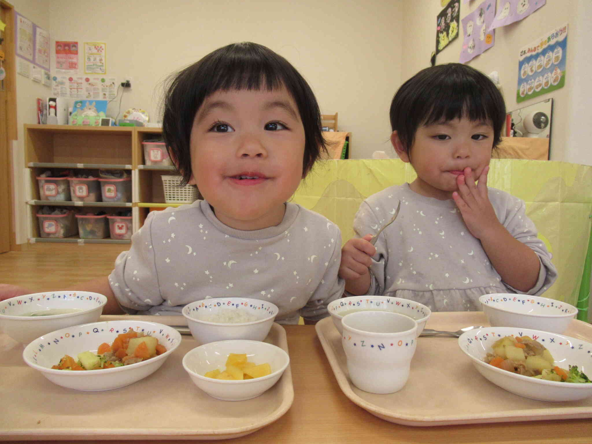 みんなで食べると美味しいなぁ