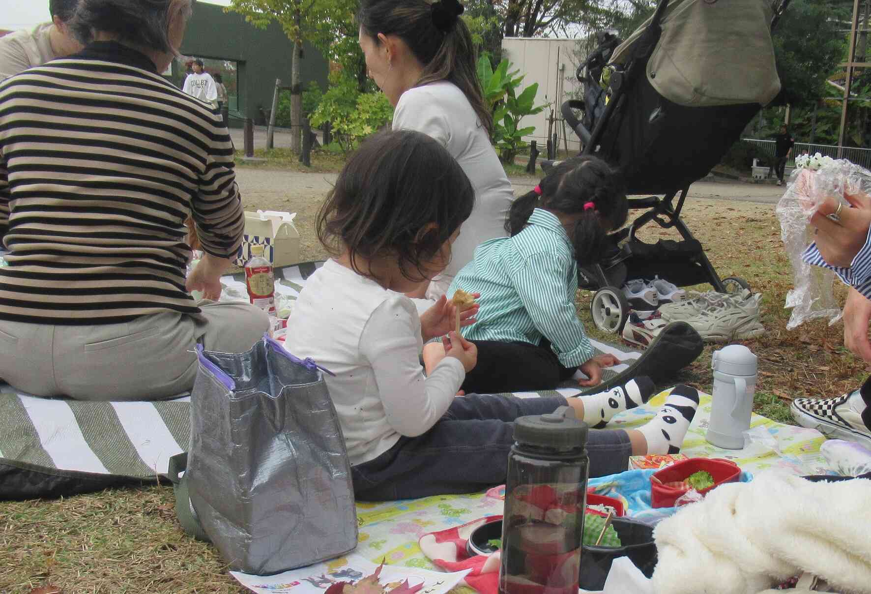 お弁当もみんなで一緒に食べたよ♪