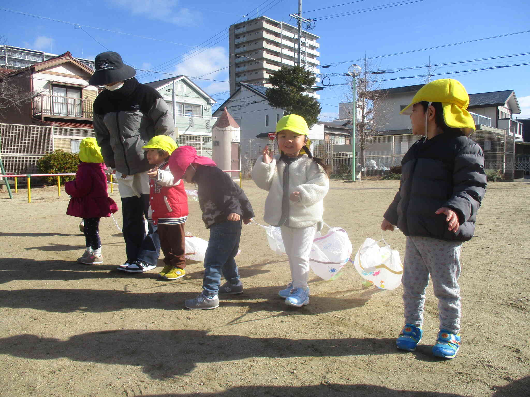 寒いけどみんな元気です！