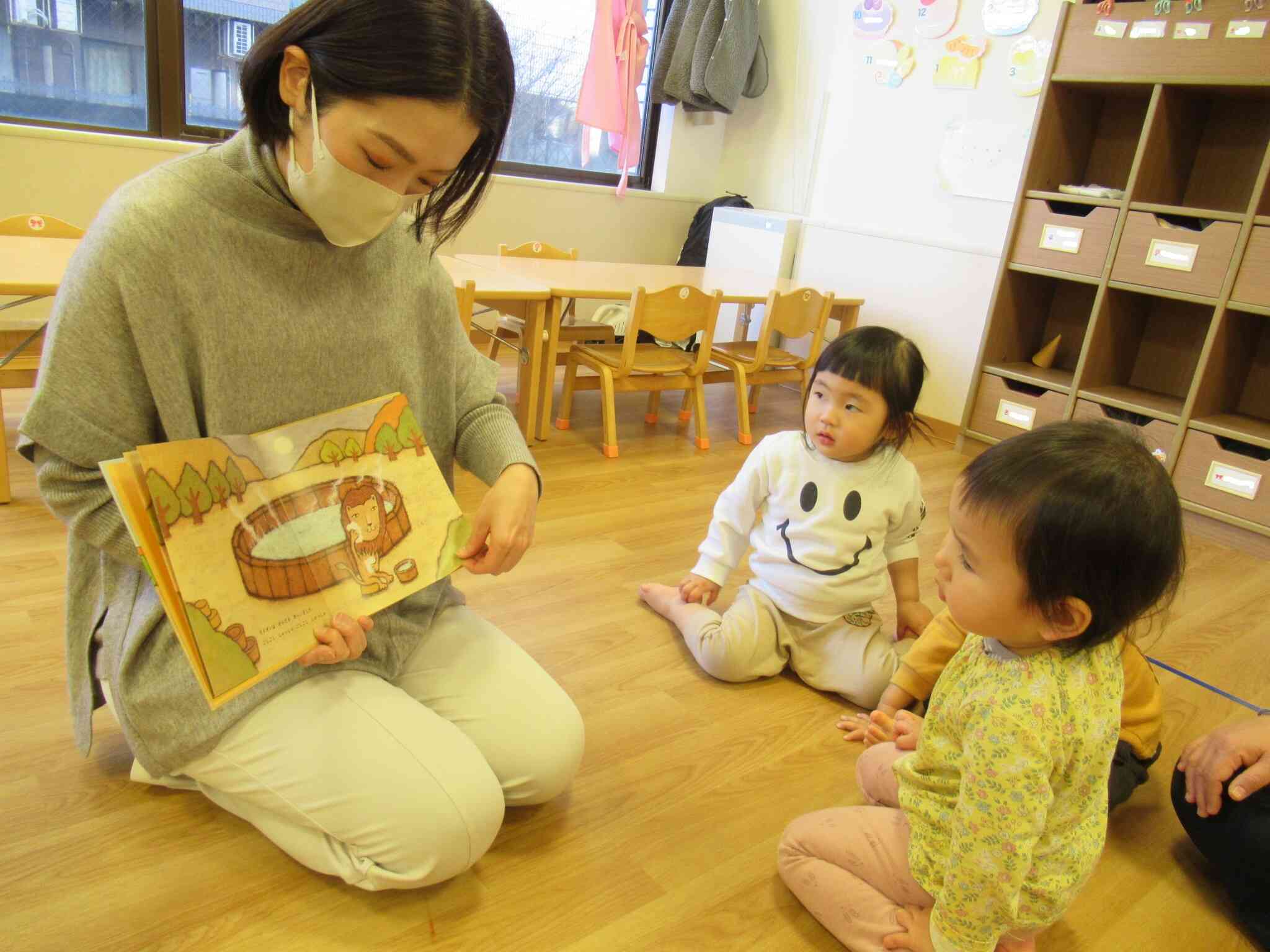 リトミックの時間だよ！（1歳児）