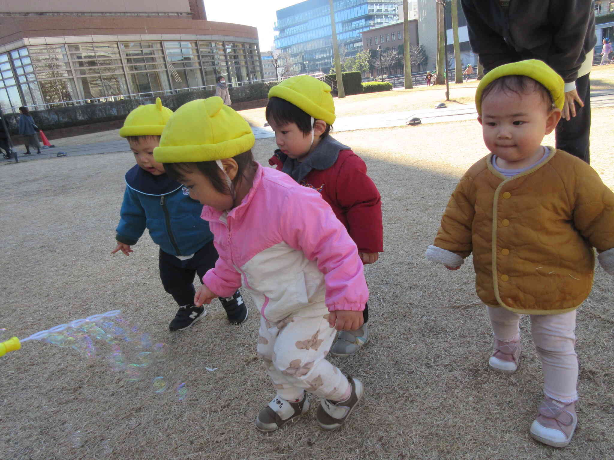 お散歩に行ったよ（０歳児）