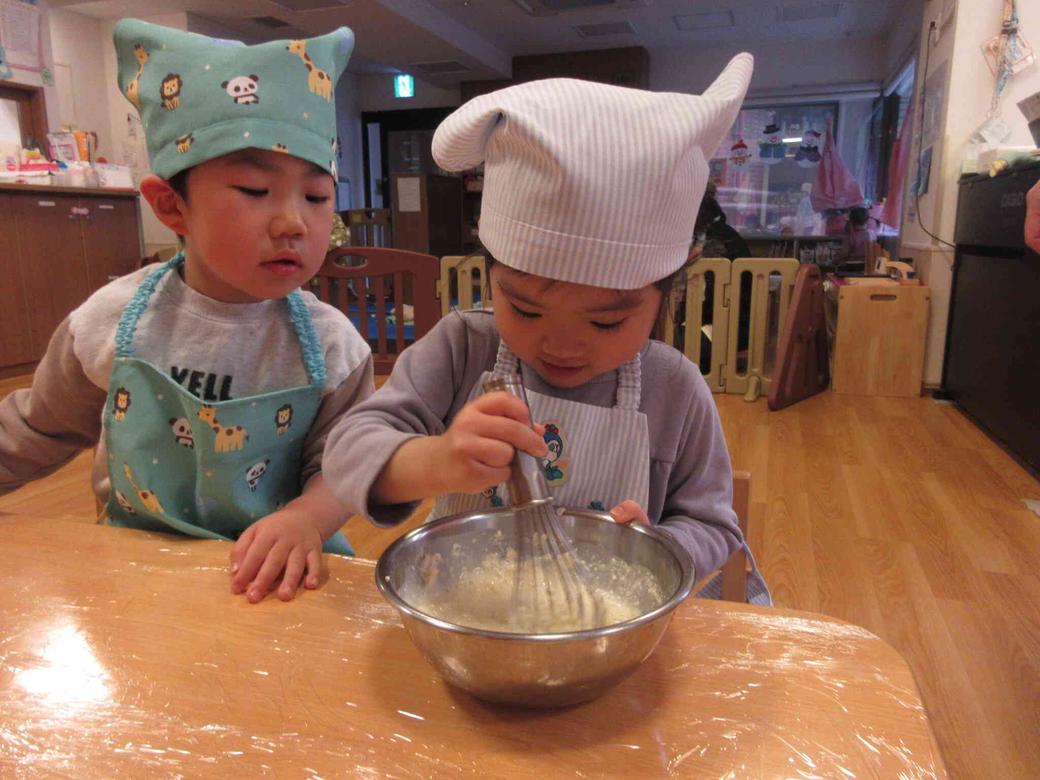 最後の食育♪（2歳児）