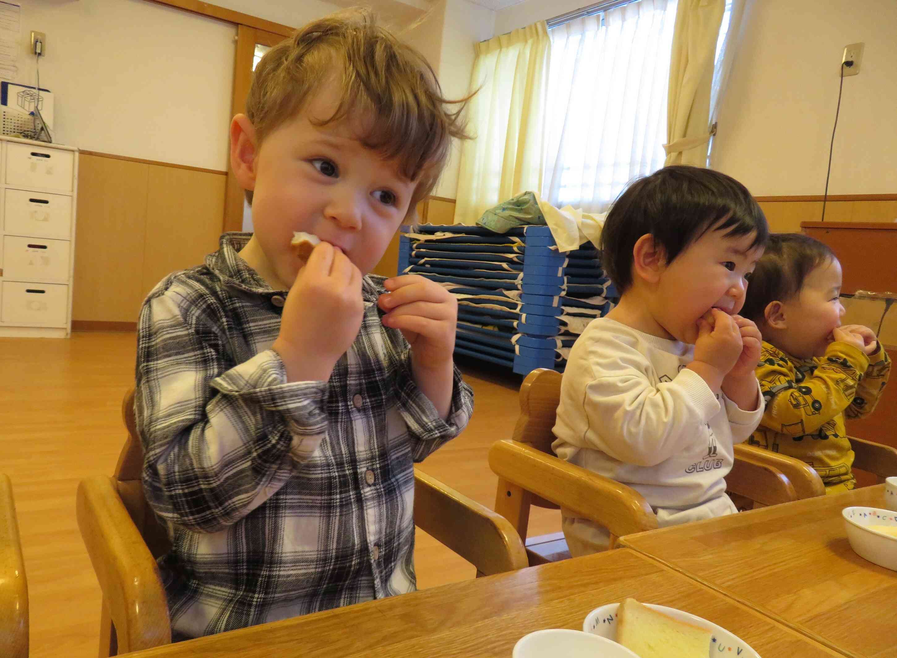 トーストに塗っておやつで食べました