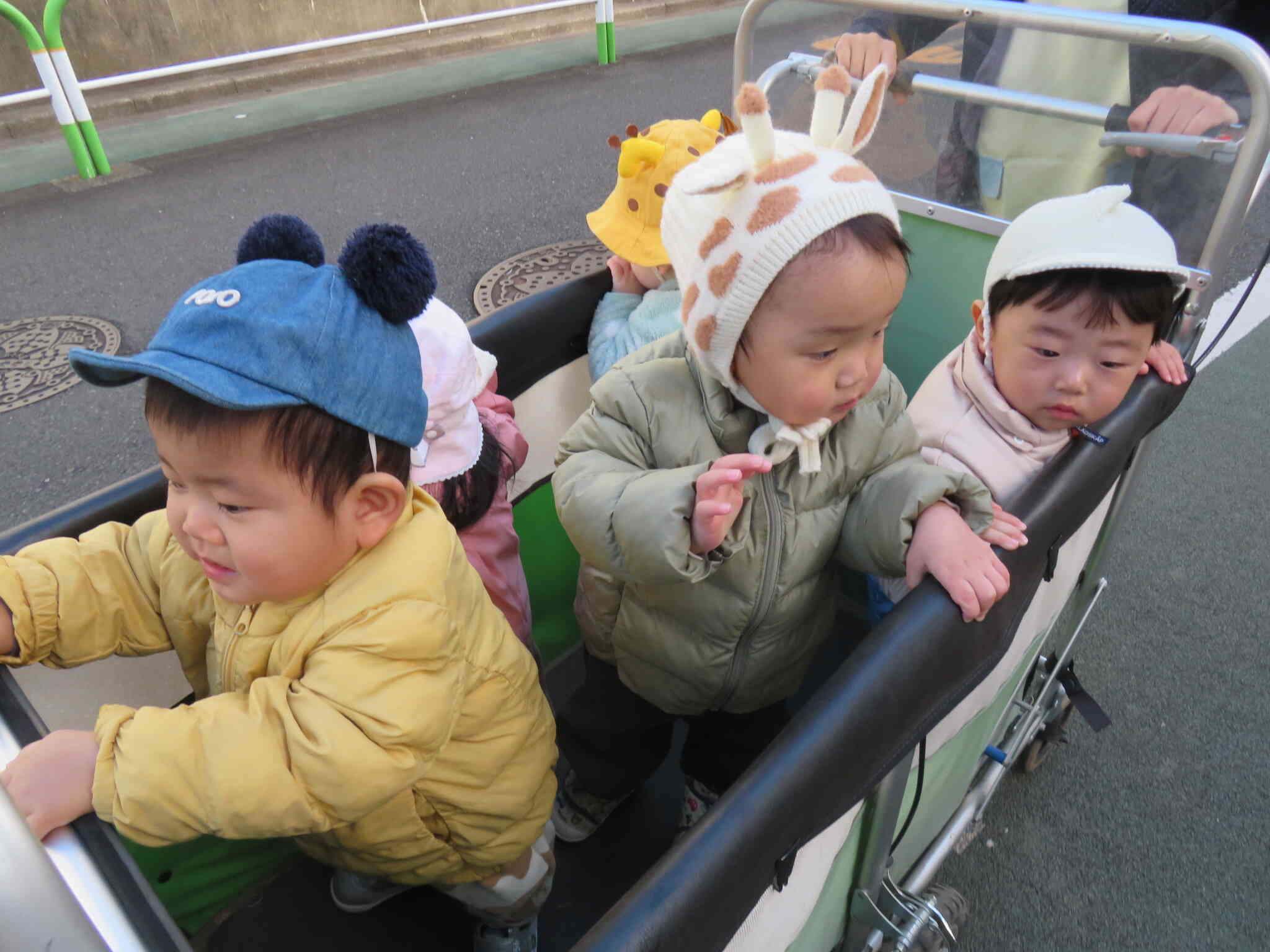 散歩の様子（0歳児）