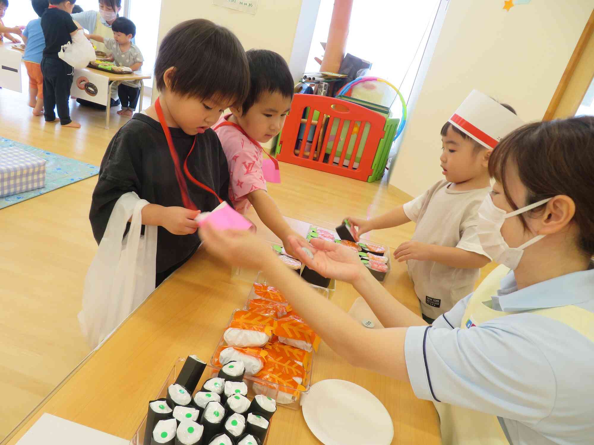 ニチイキッズ佐野新都市保育園のお店屋さん開店しま～す！