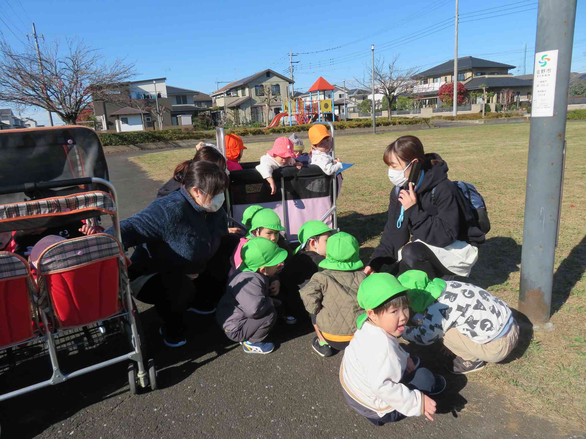 もしも外で知らない人に遭遇したら…