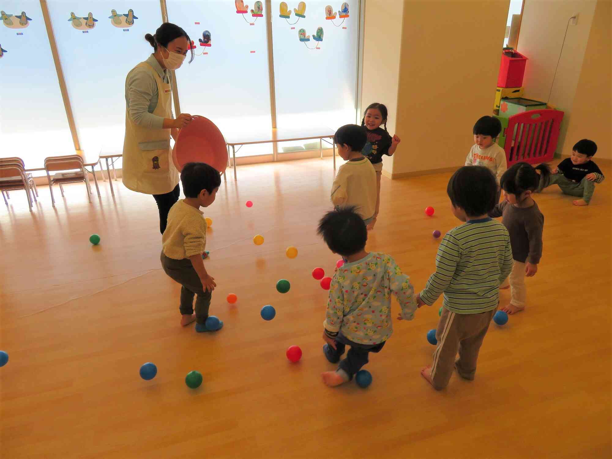 おもいっきり室内遊び！