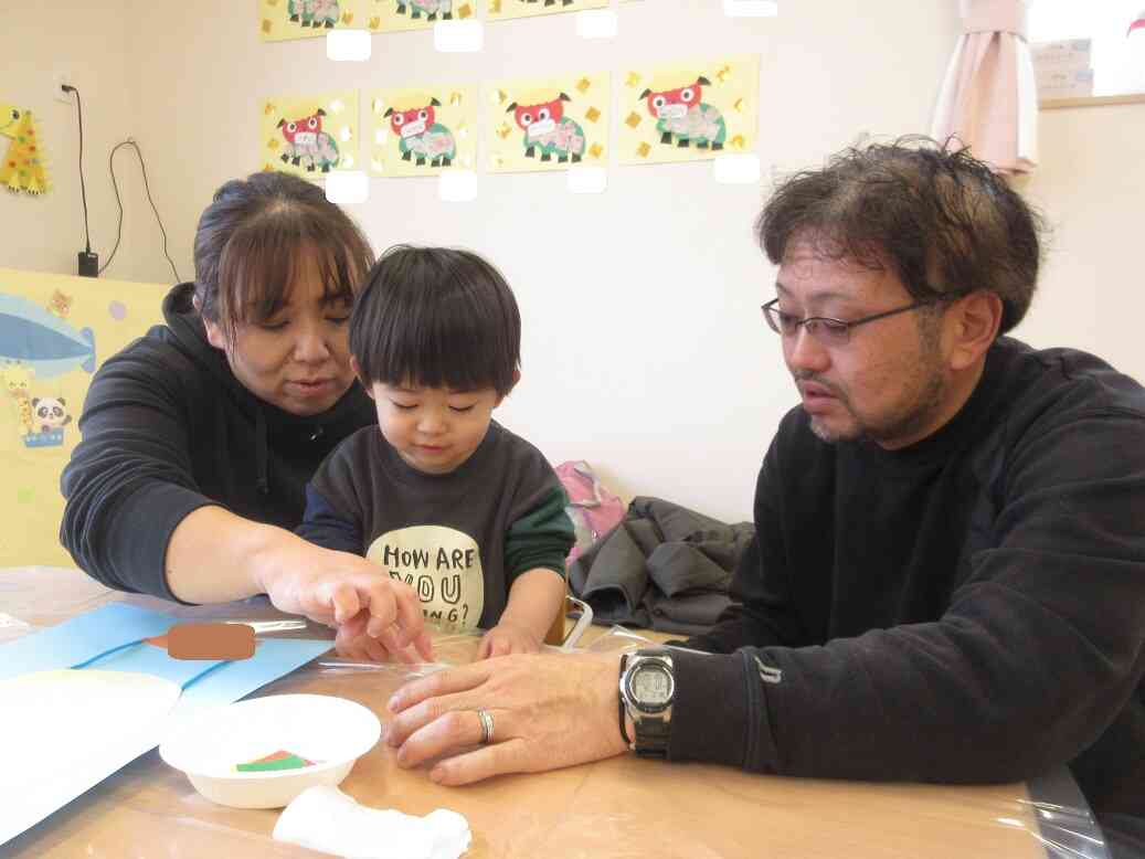 保育参観の様子　～あひる組（1歳児）～