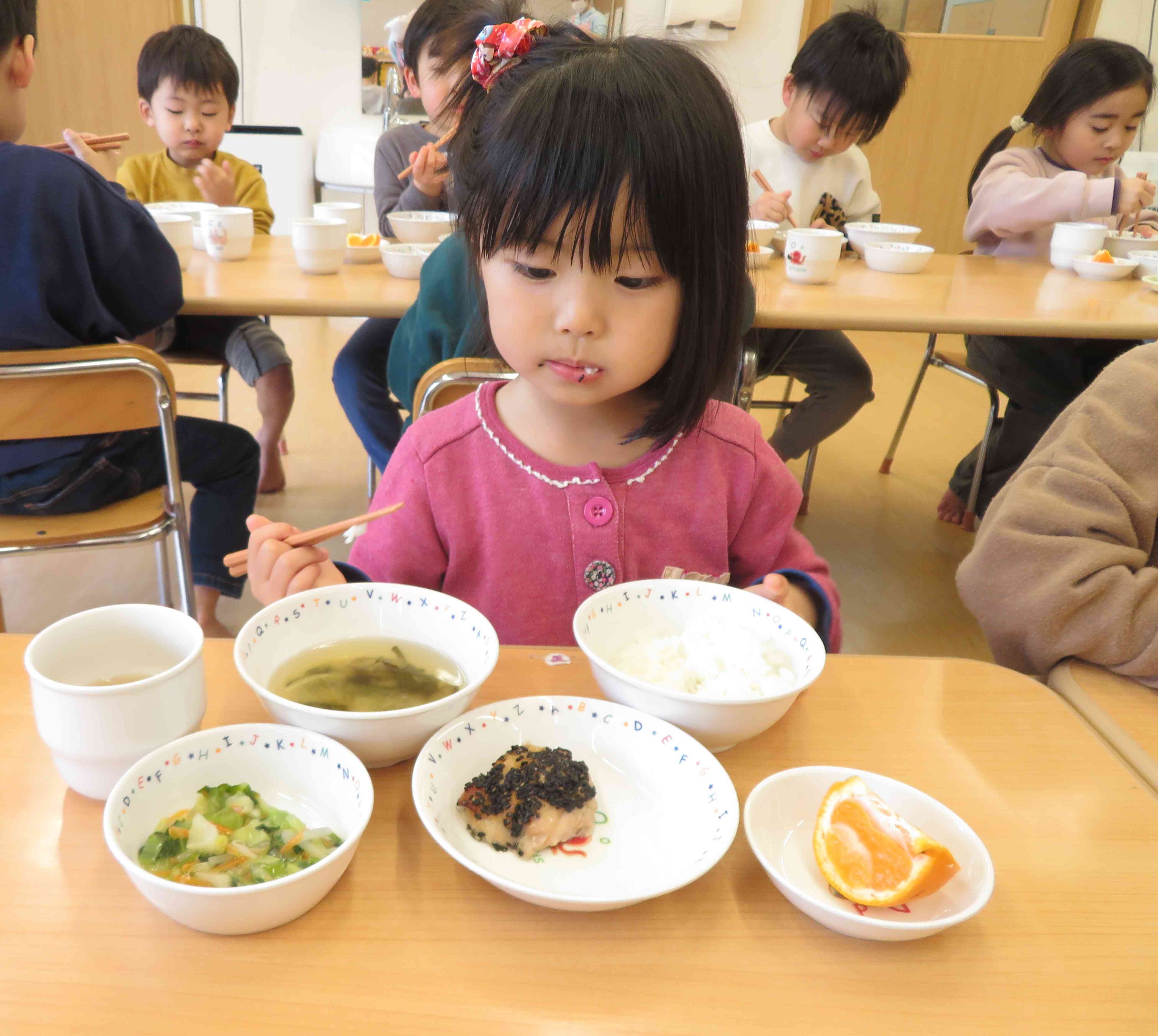 お給食の時間♪