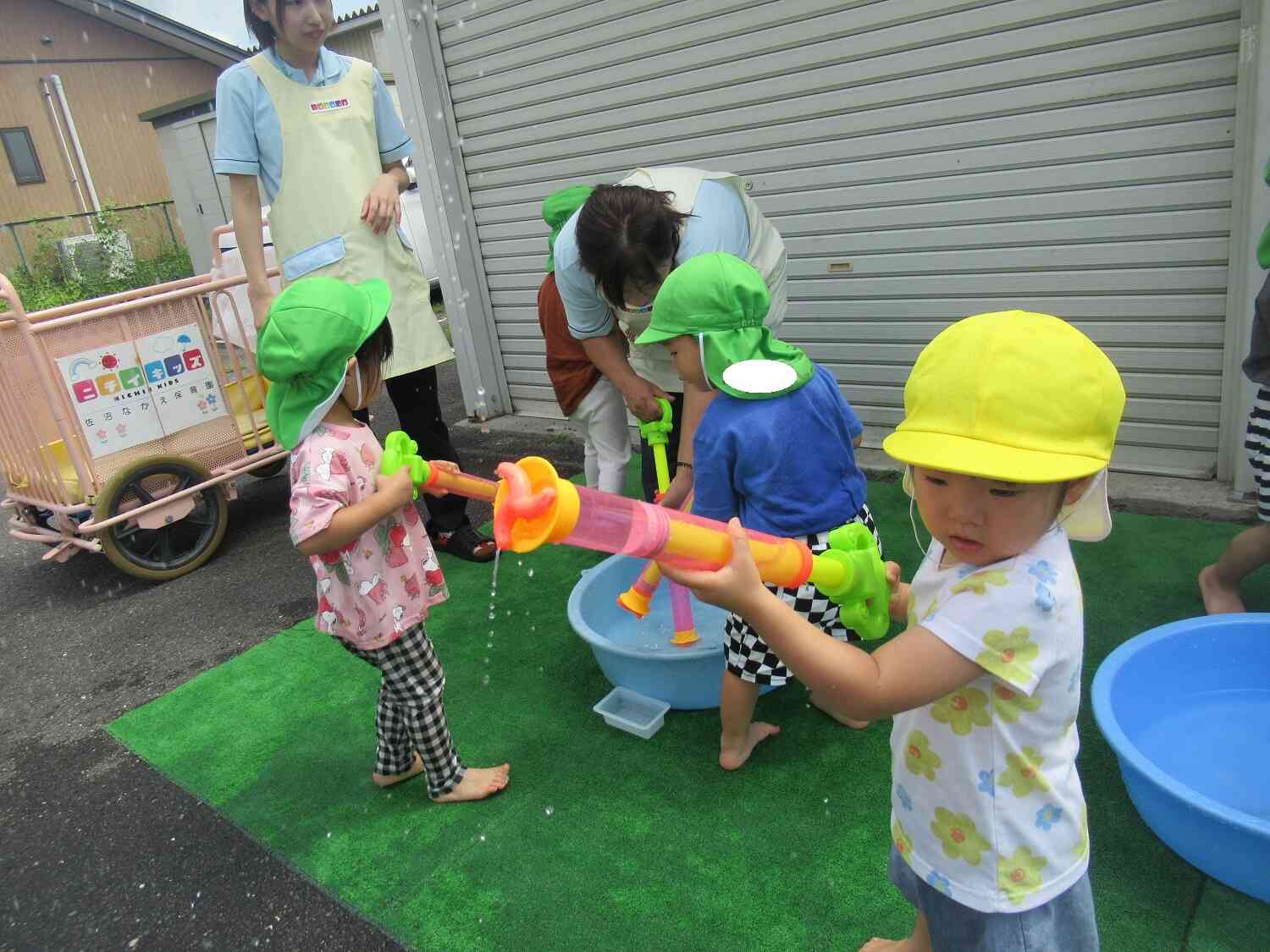 久しぶりの水遊び！！