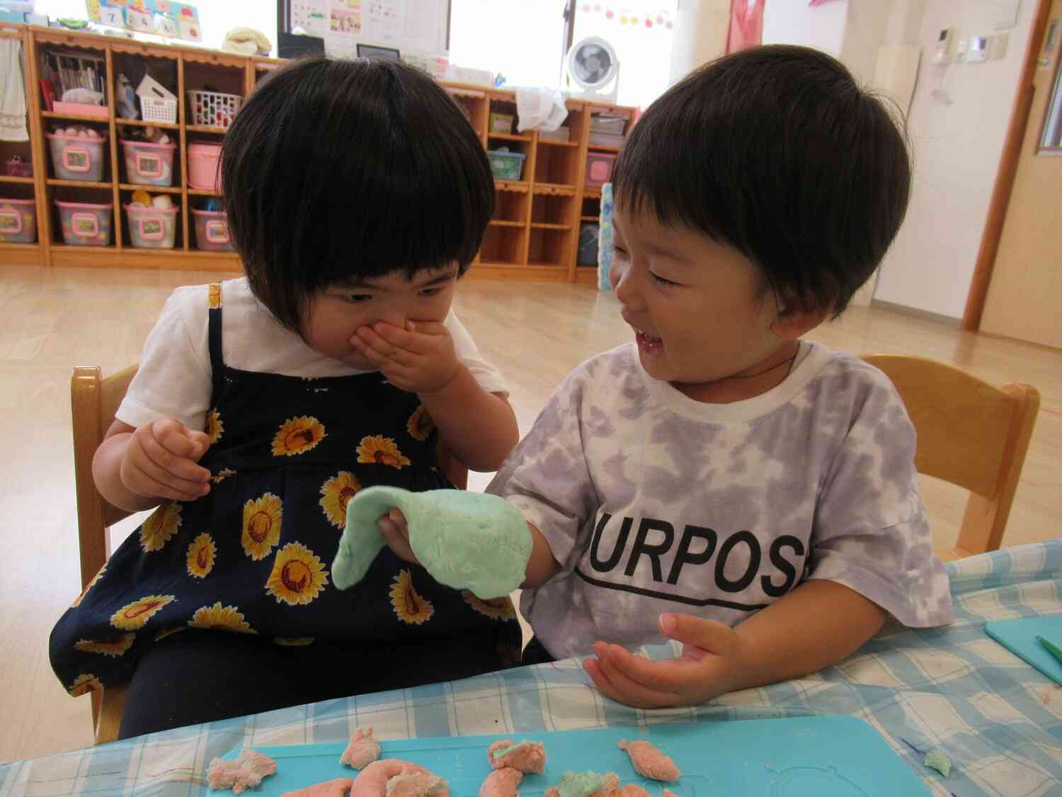 「こんなに大きくなっちゃったよ」「すご～い！」