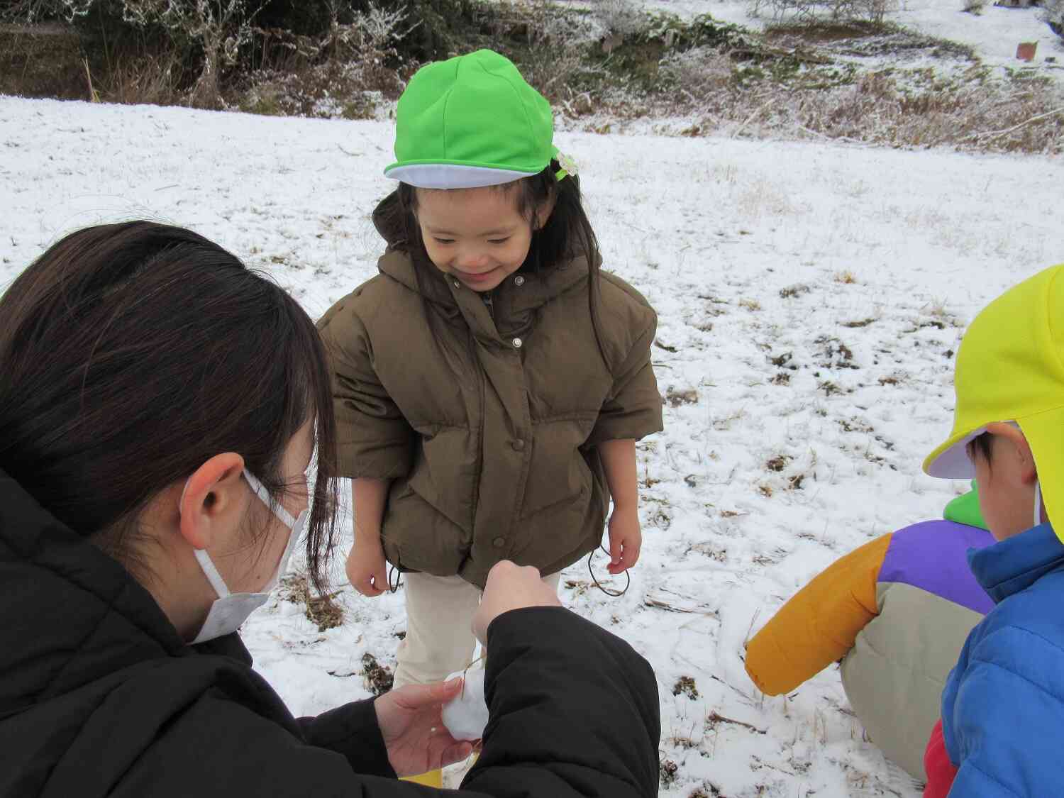 雪だるま作ろう！