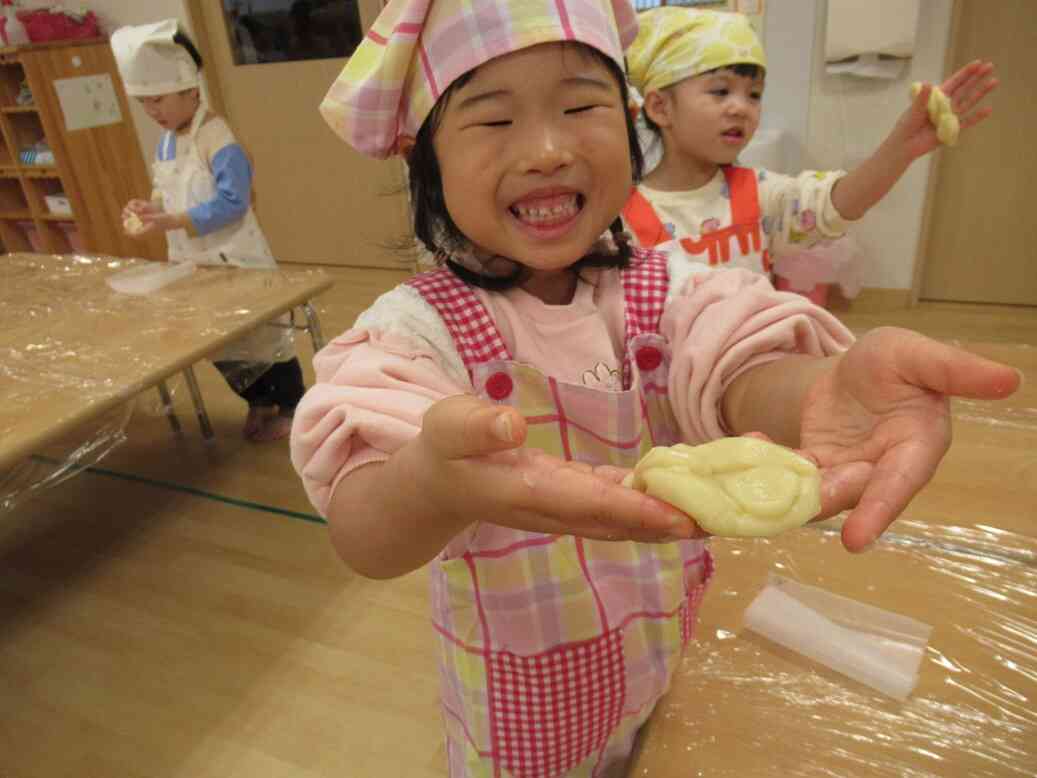 食育「ちんすこう作り」