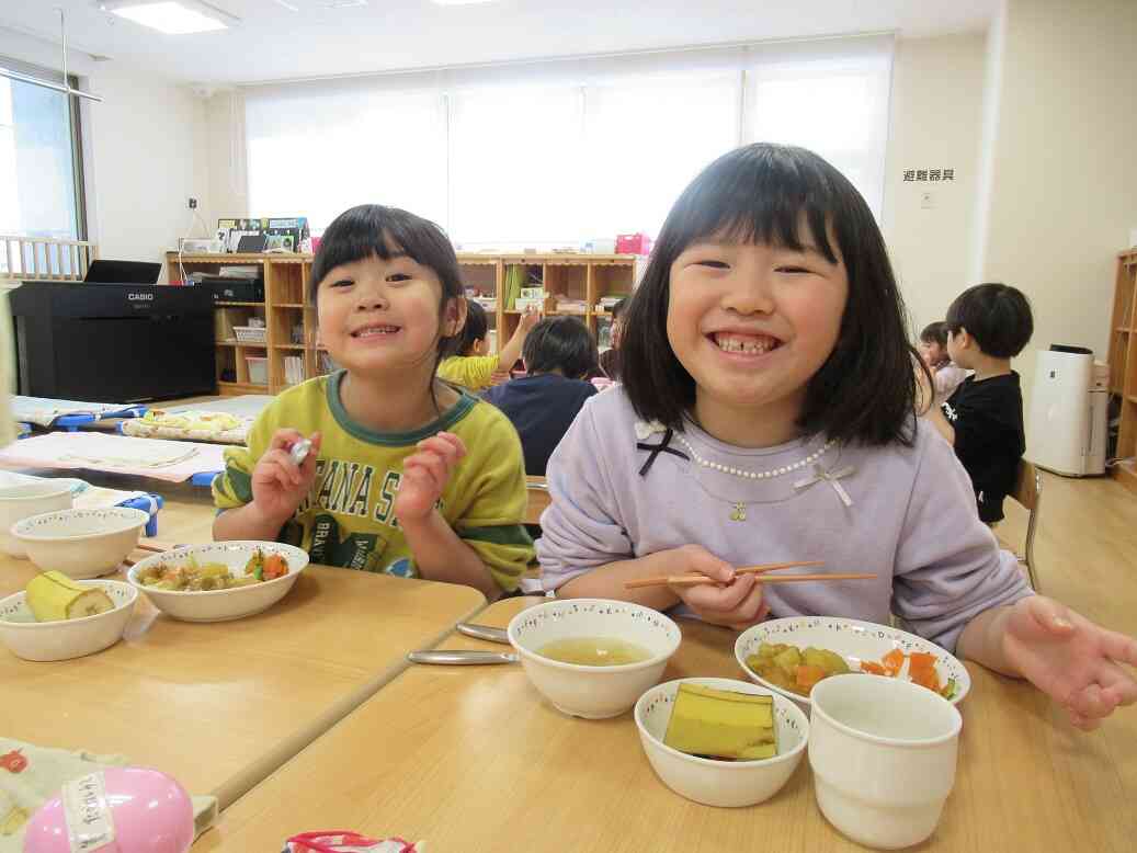 カレー作りをしたよ！　(5歳児)