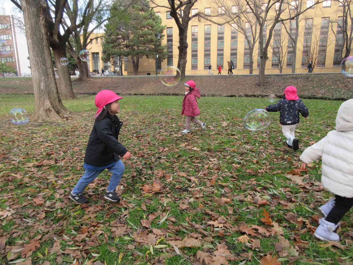 とっても元気いっぱいな子どもたちでした！