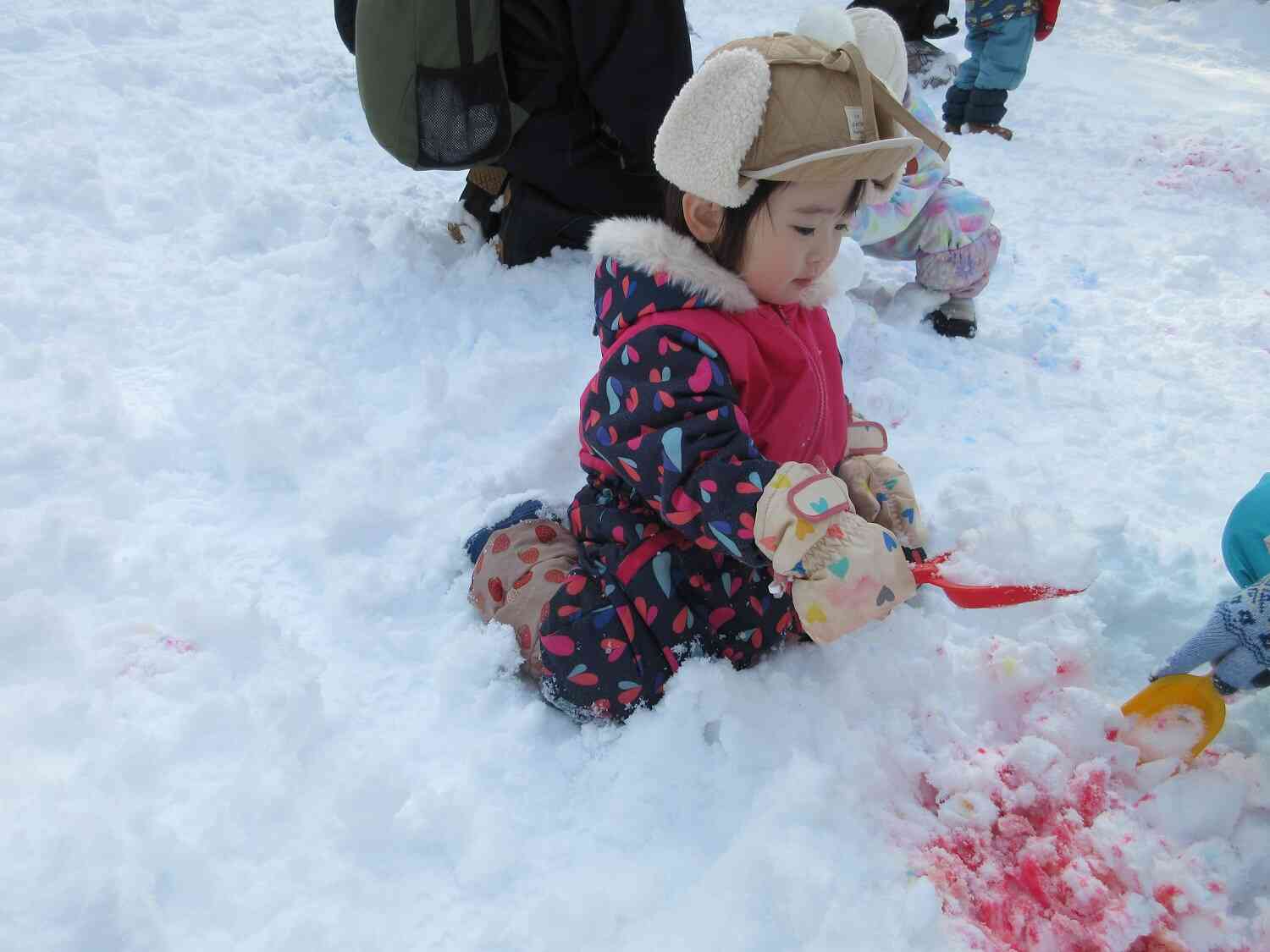 色水であそんだよ