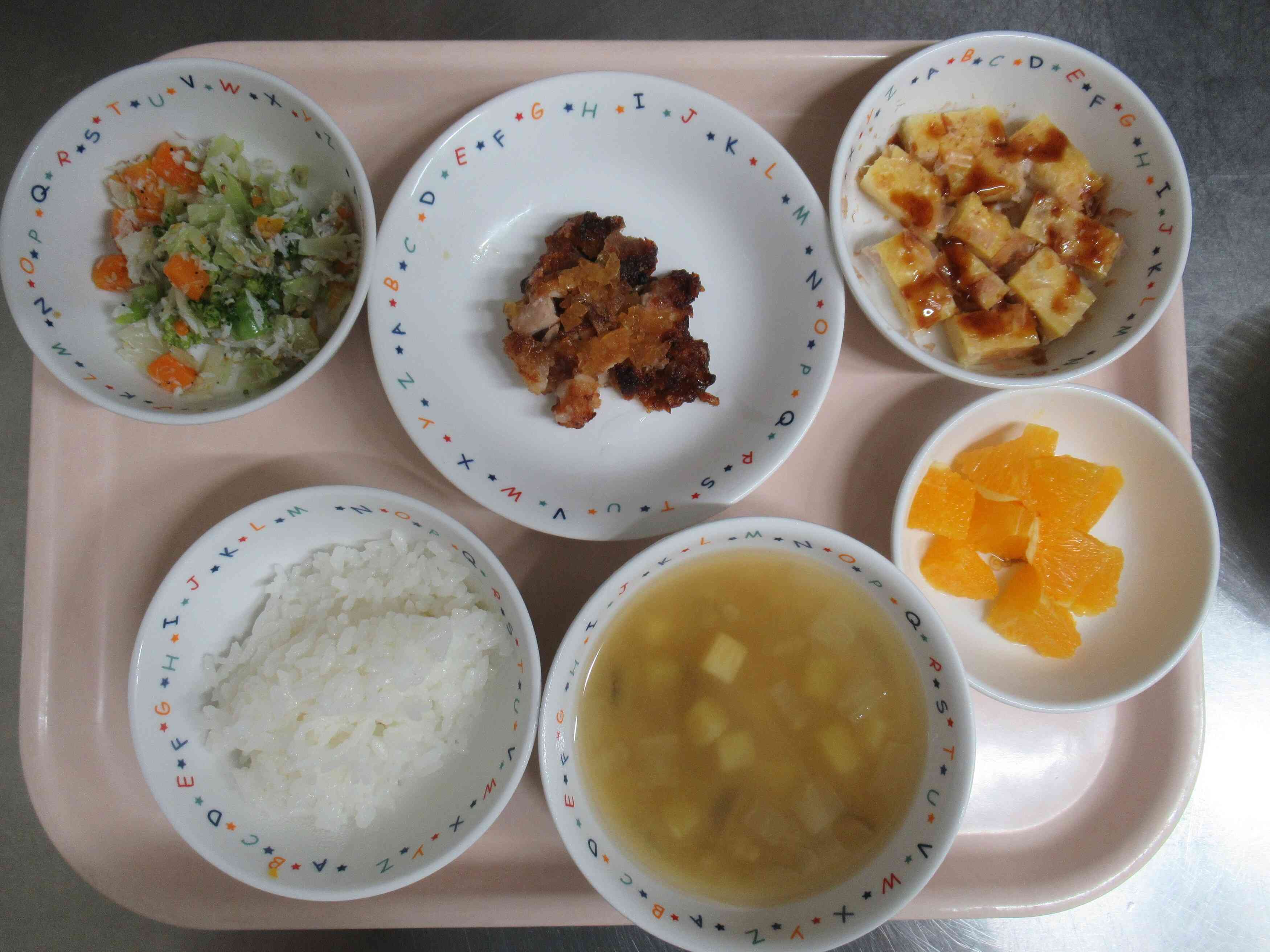 10月7日　給食