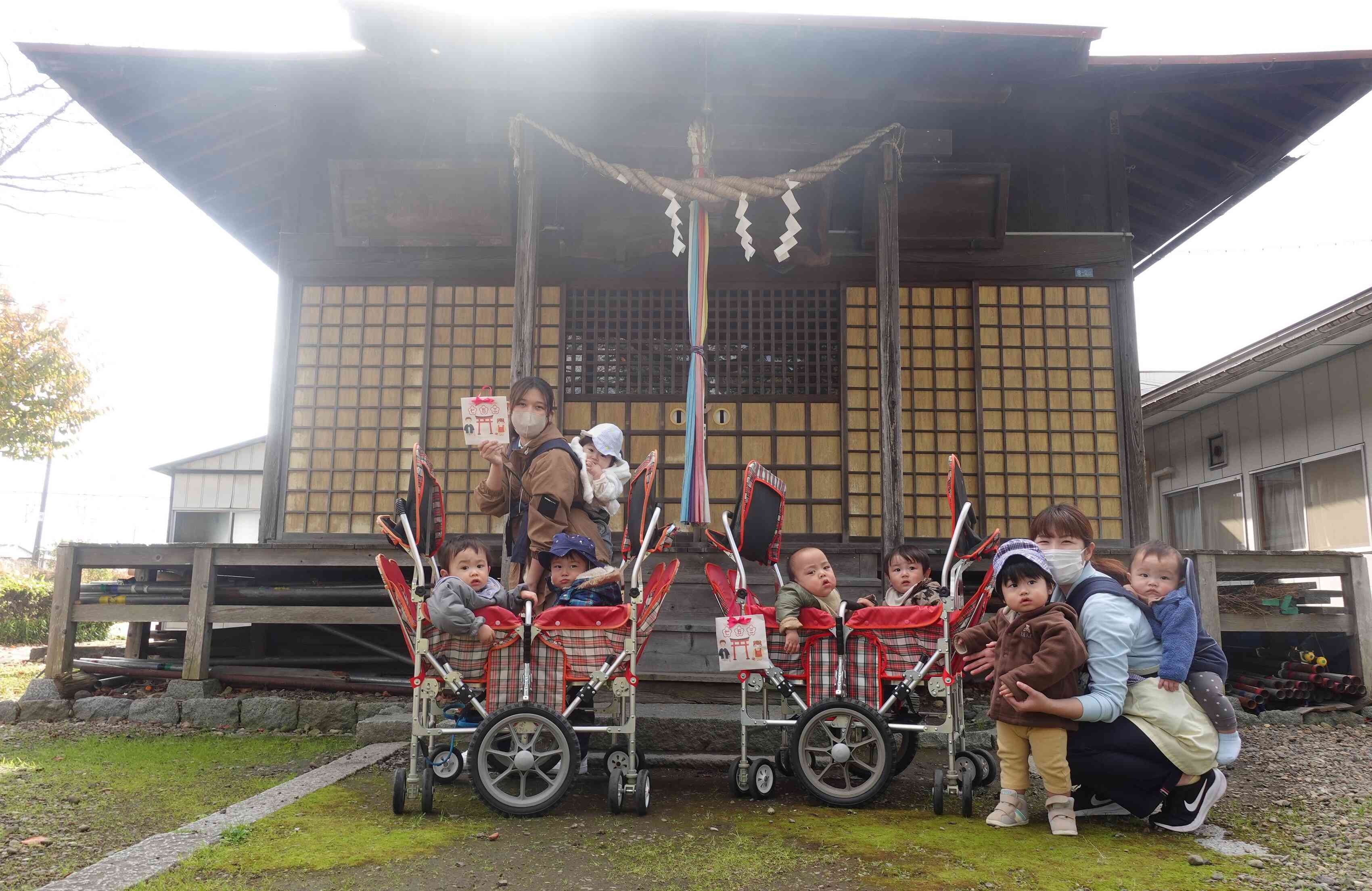 七五三のお祝い（ひよこ組）