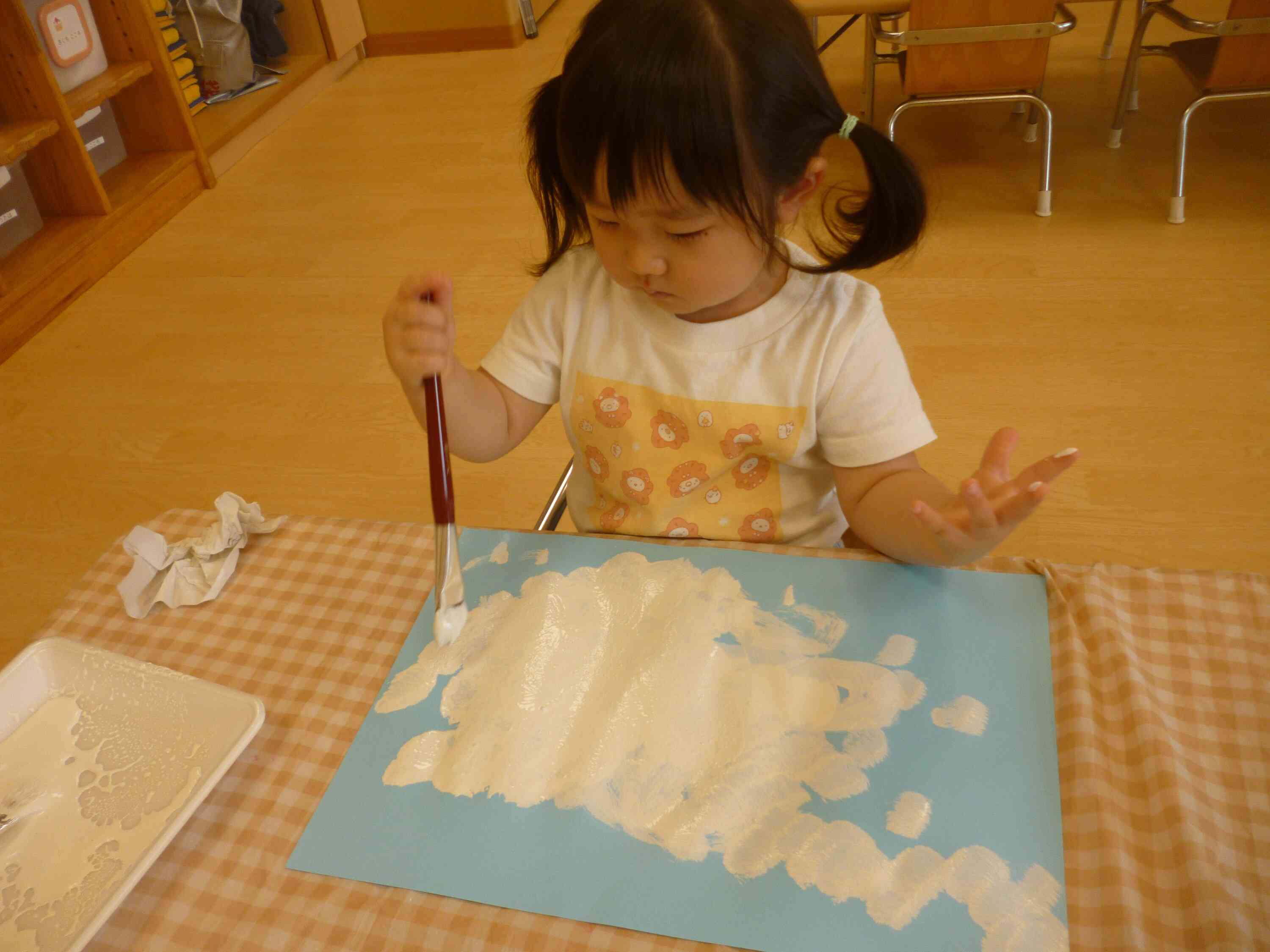 どんどん、雲が広がっています