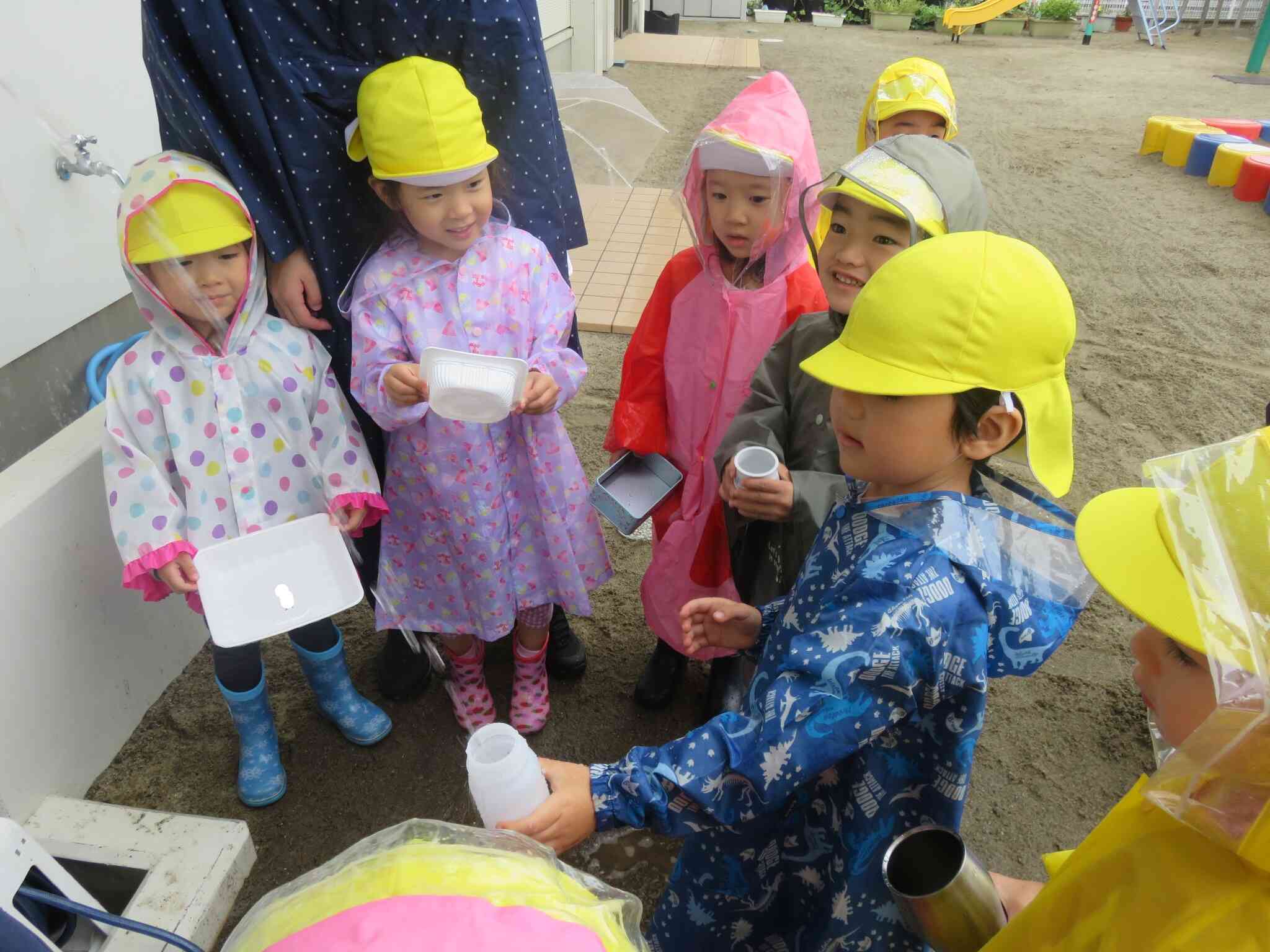 STEAM教育「雨の音楽会」～りす組（３歳児）～