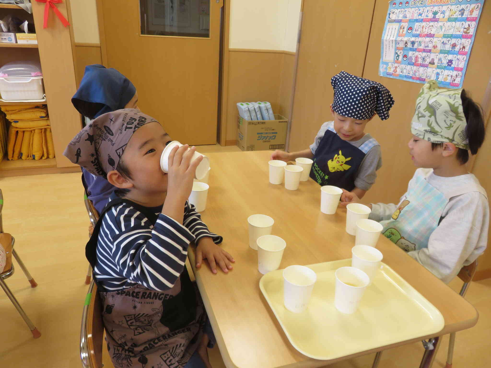 「全部美味しいけれど、かつおだしが美味しい～♪」