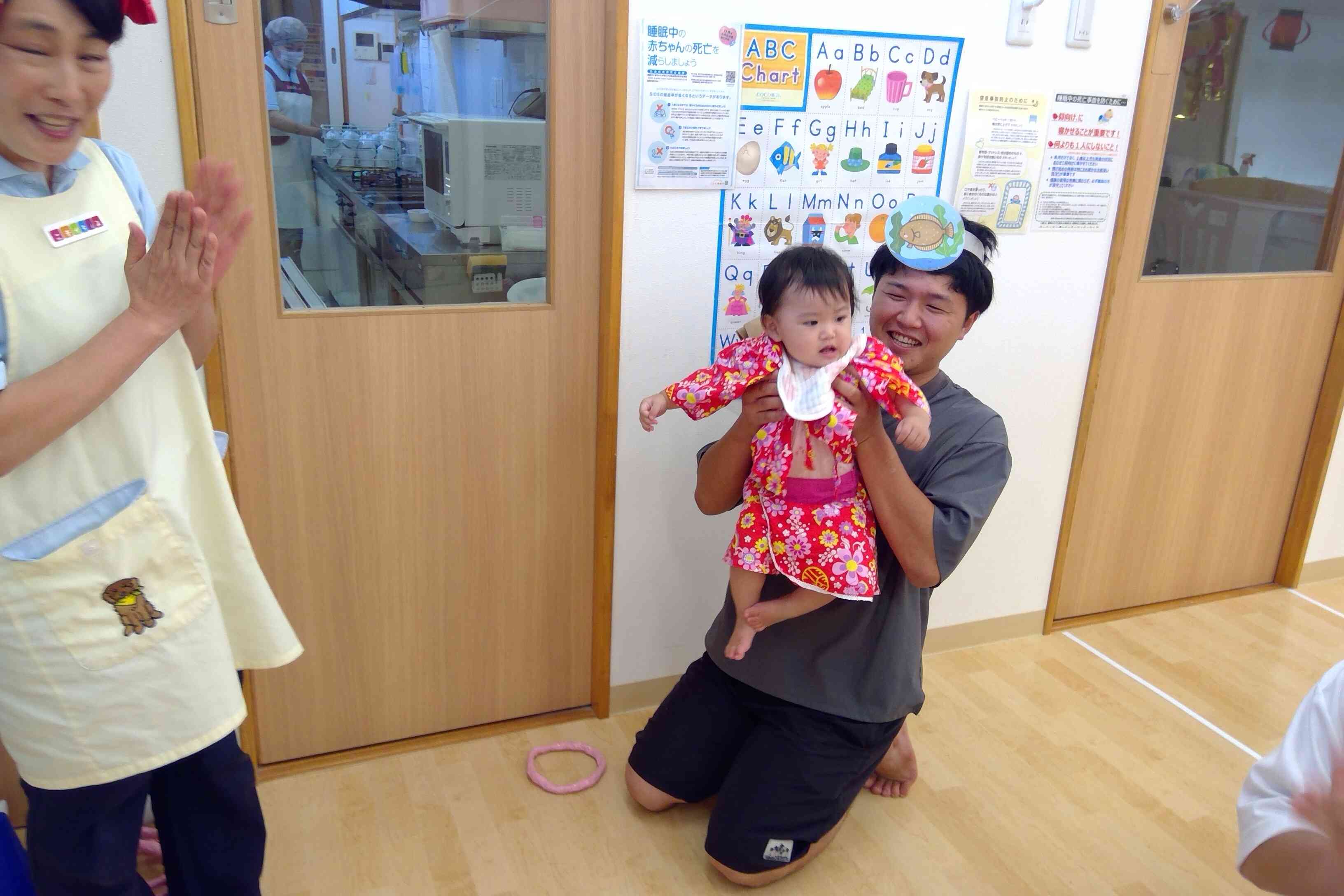 親子で楽しい夏祭り！