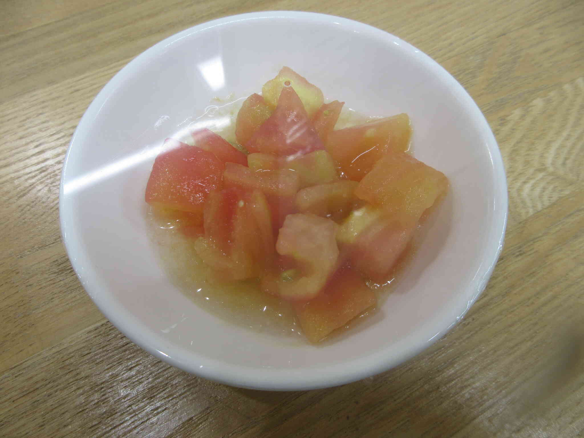 特製「りす組トマト☆」　ちょっぴりすっぱい夏の味でした。