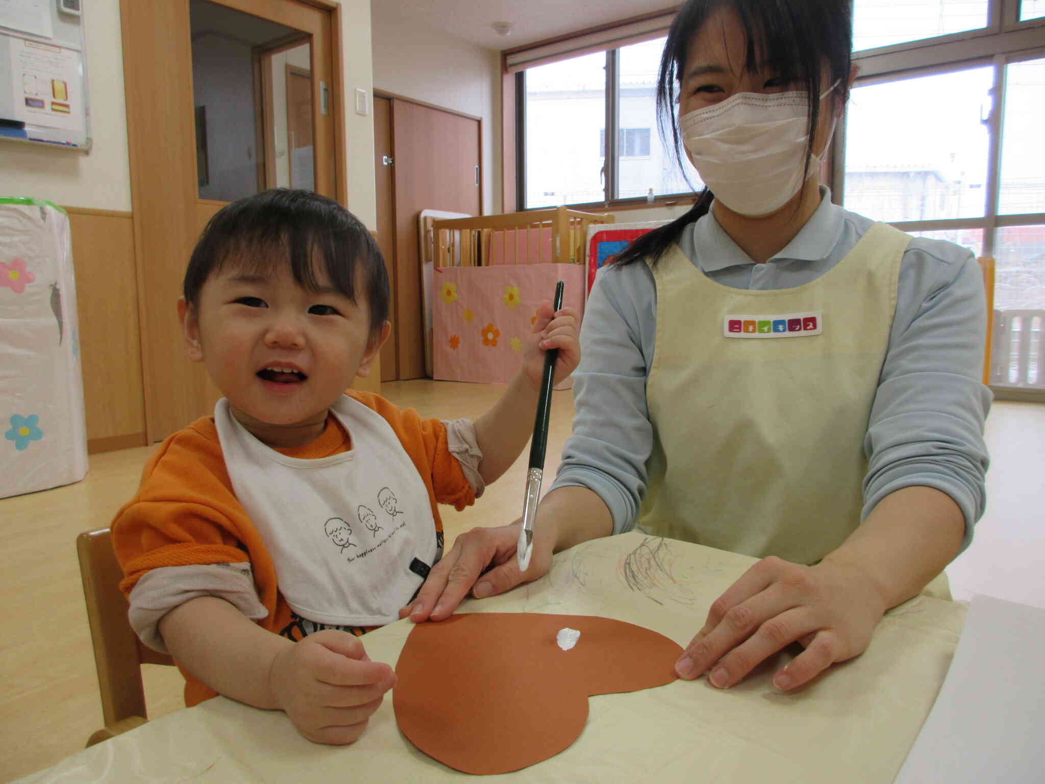 0歳児・ひよこ組の様子