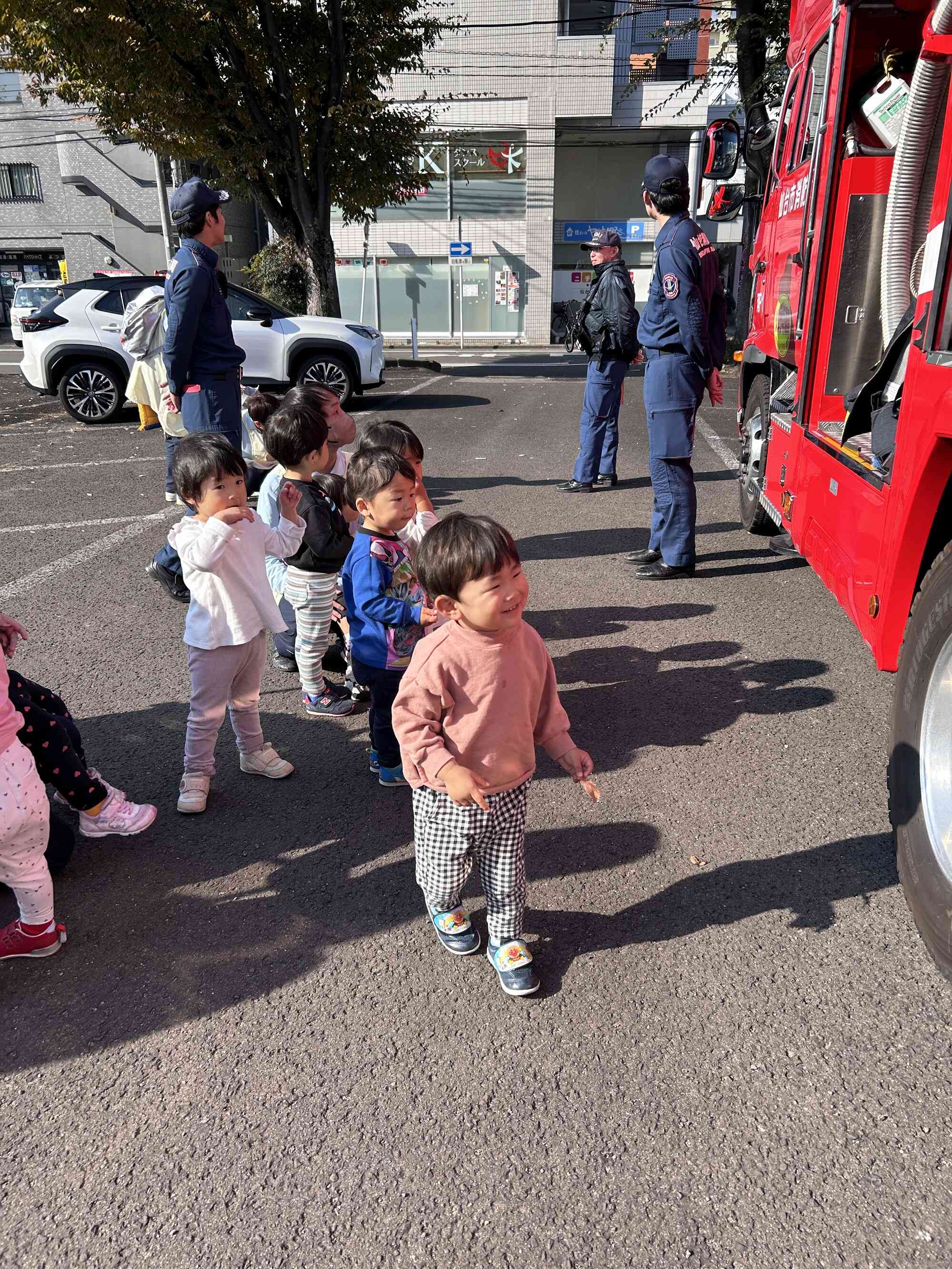 消防車見学