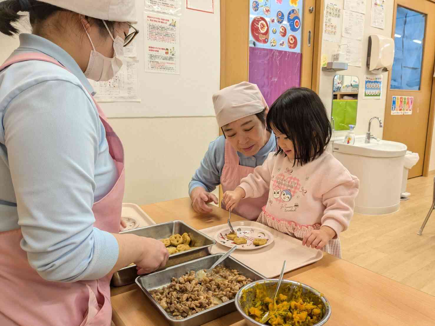 クリスマスバイキング（食育活動）