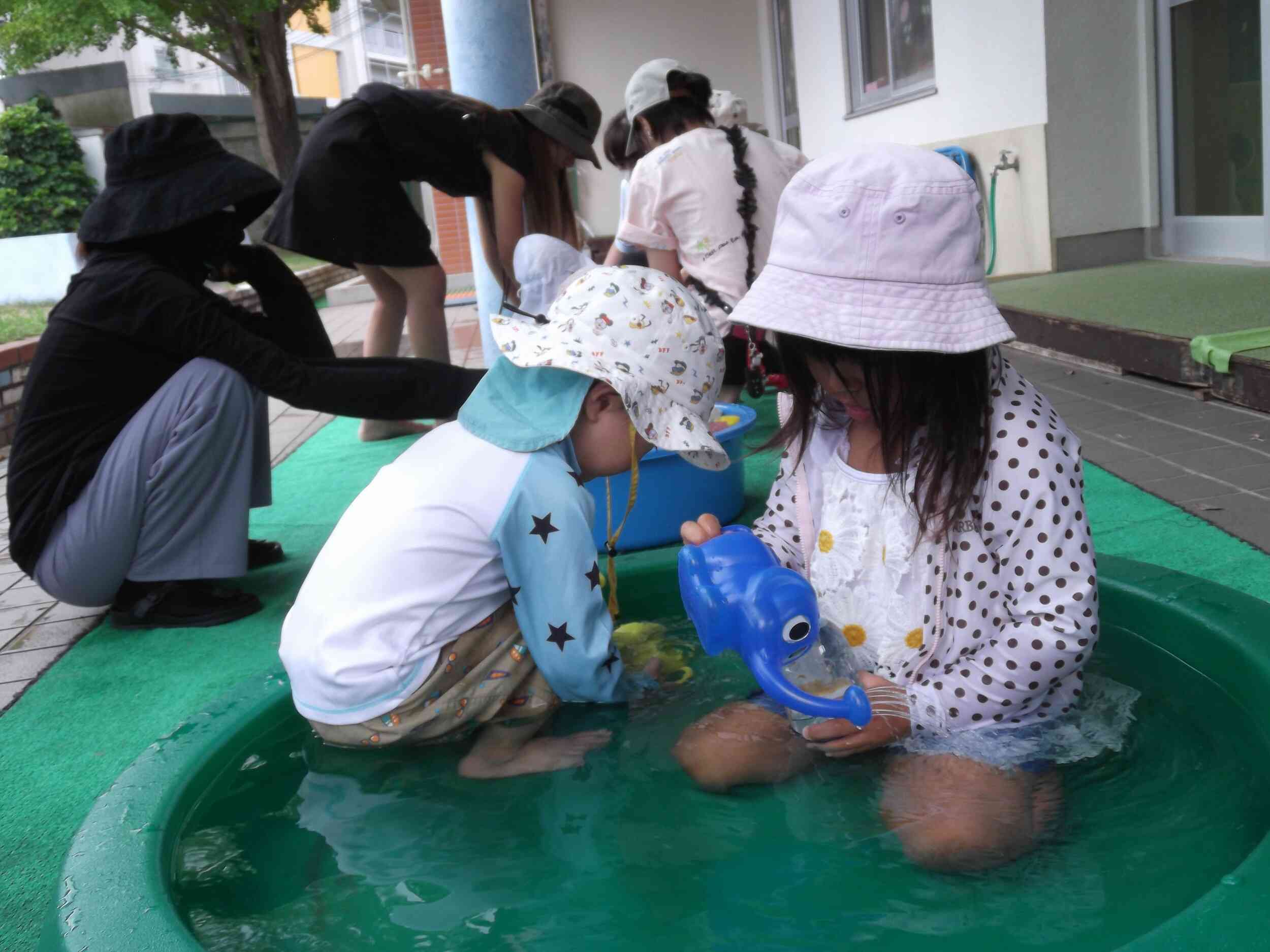 8月★今年最後の水遊び！