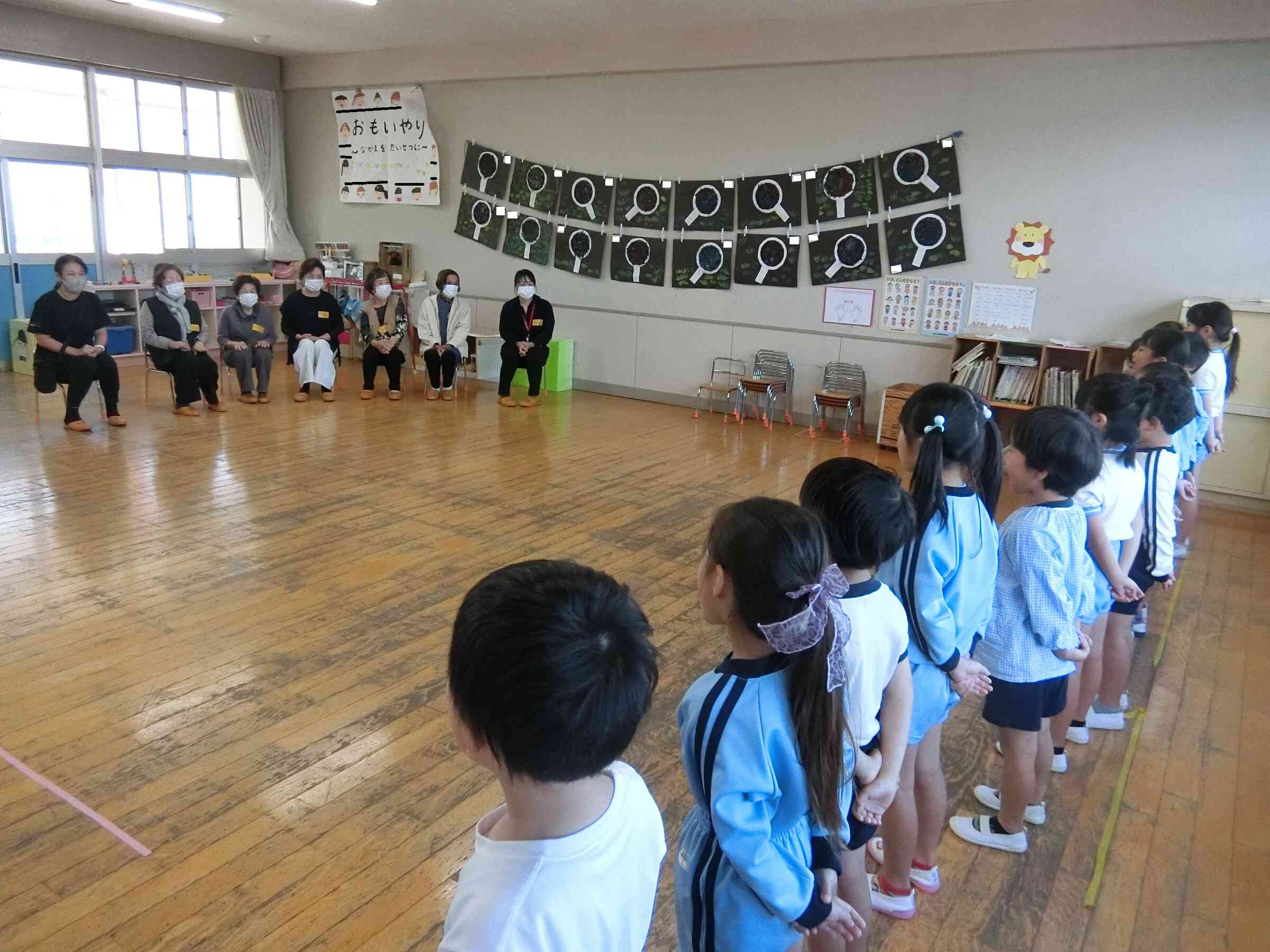 保育園におばあちゃん達が遊びに来たよ☆