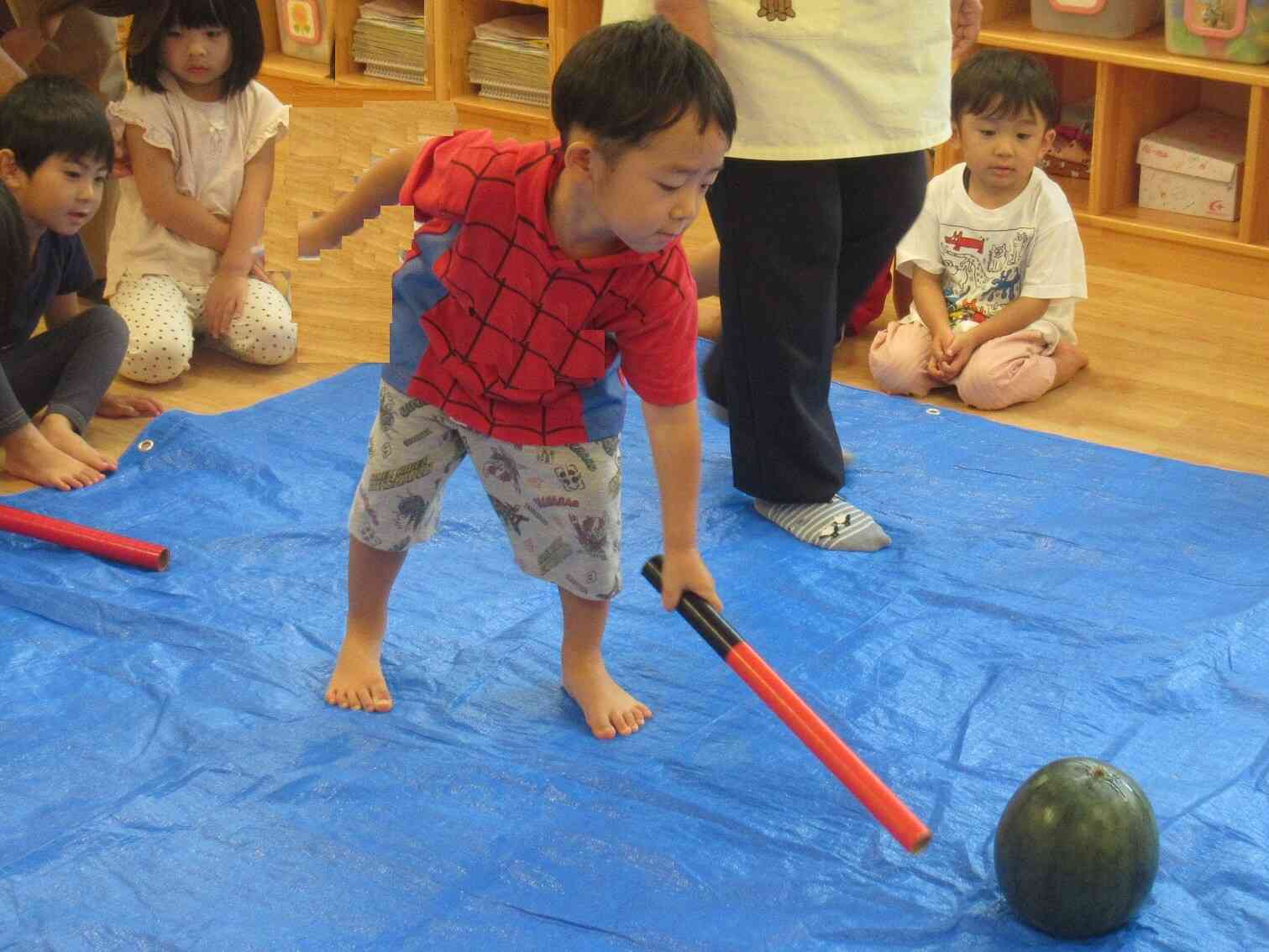 食育　～8月は・・・～　【りす・ぱんだ・きりん】