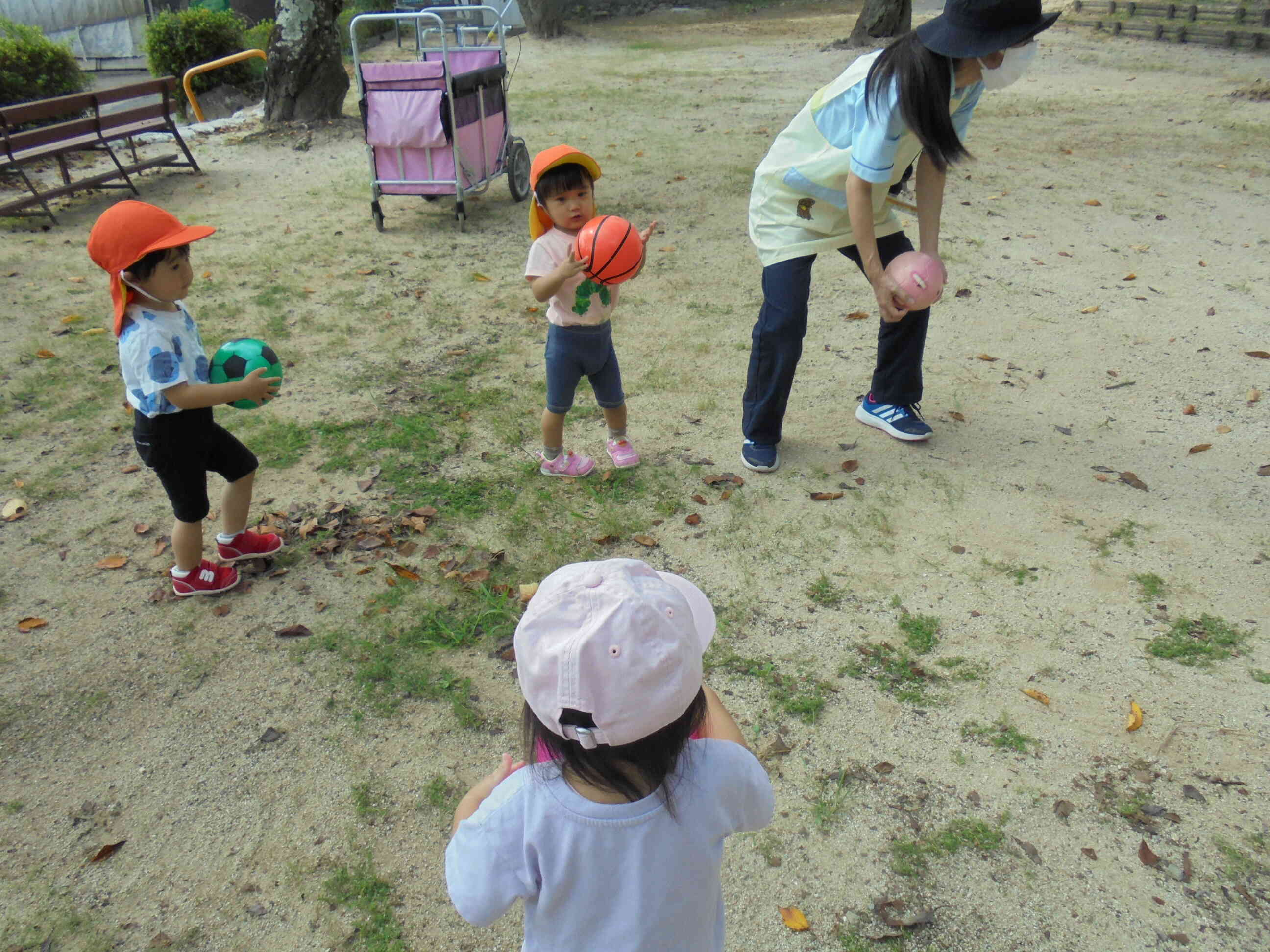 ボールで遊ぼう‼