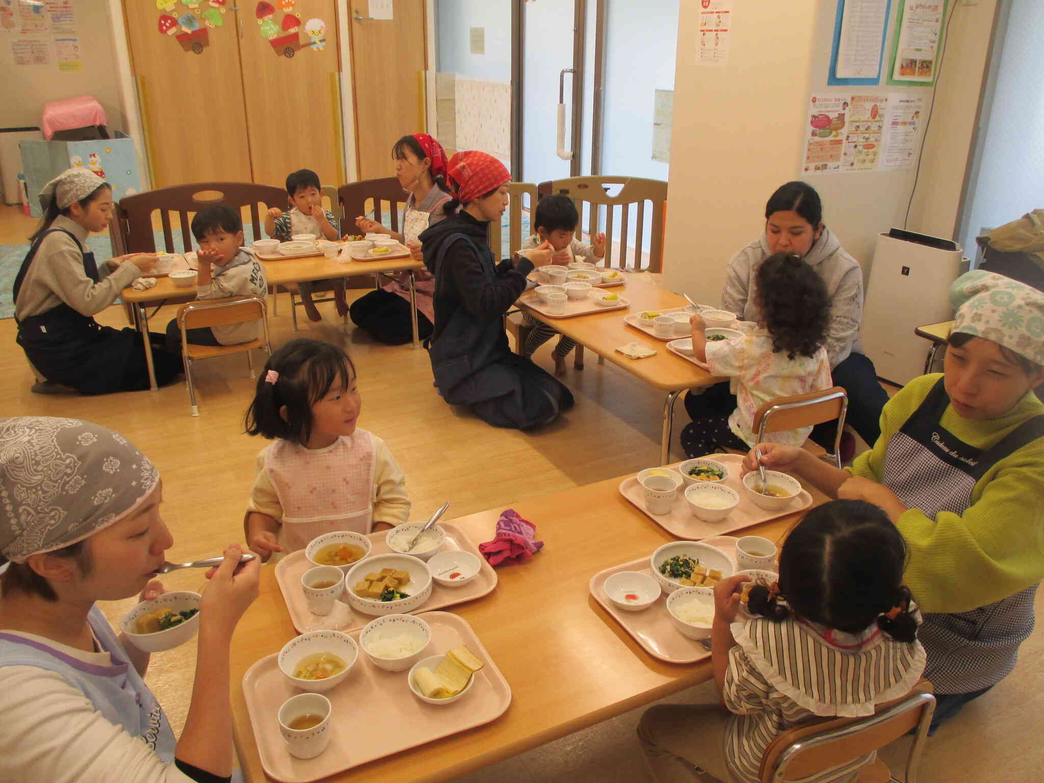 みんなで食べるとおいしいね！