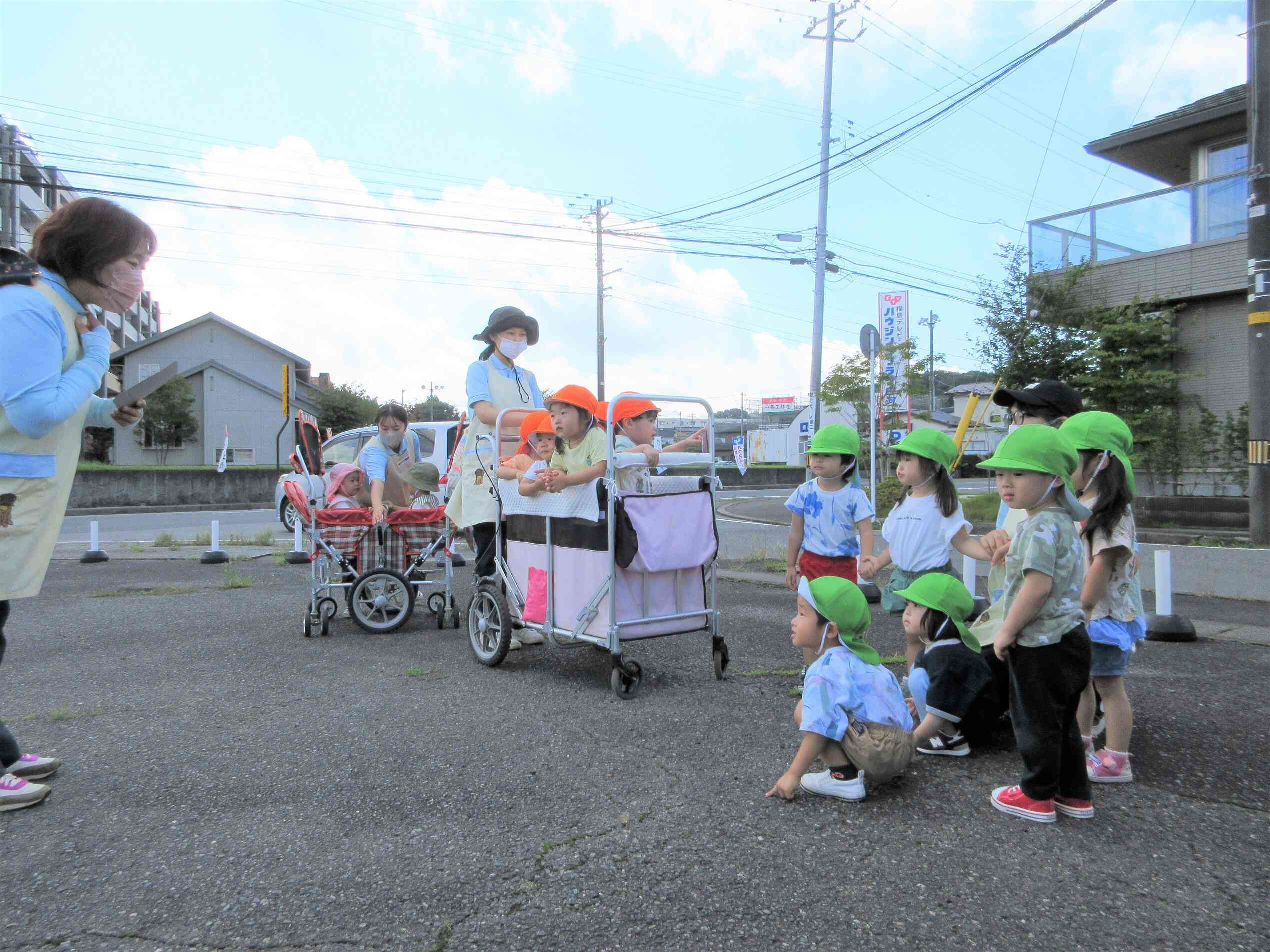 避難します！