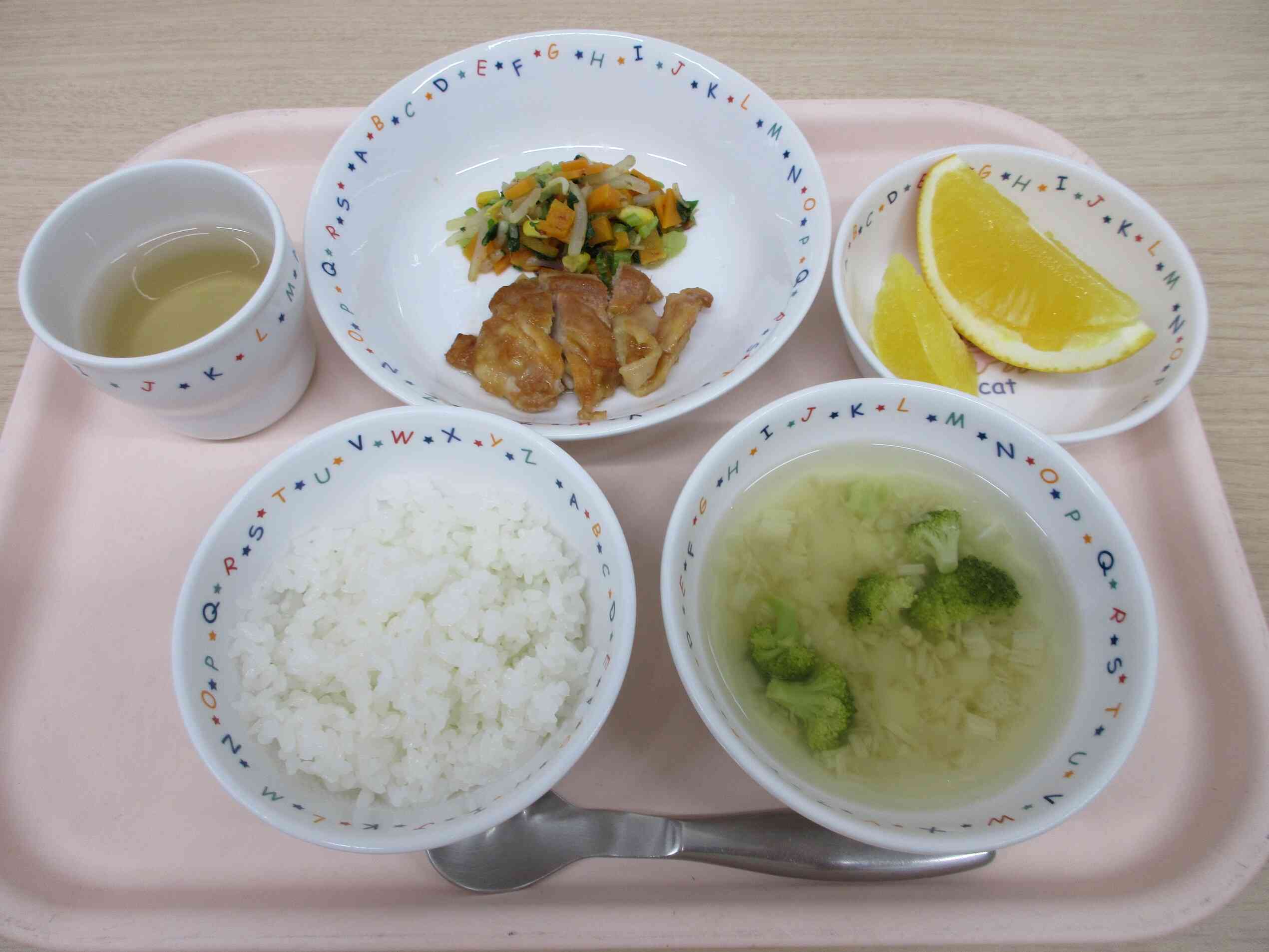 9月18日　給食