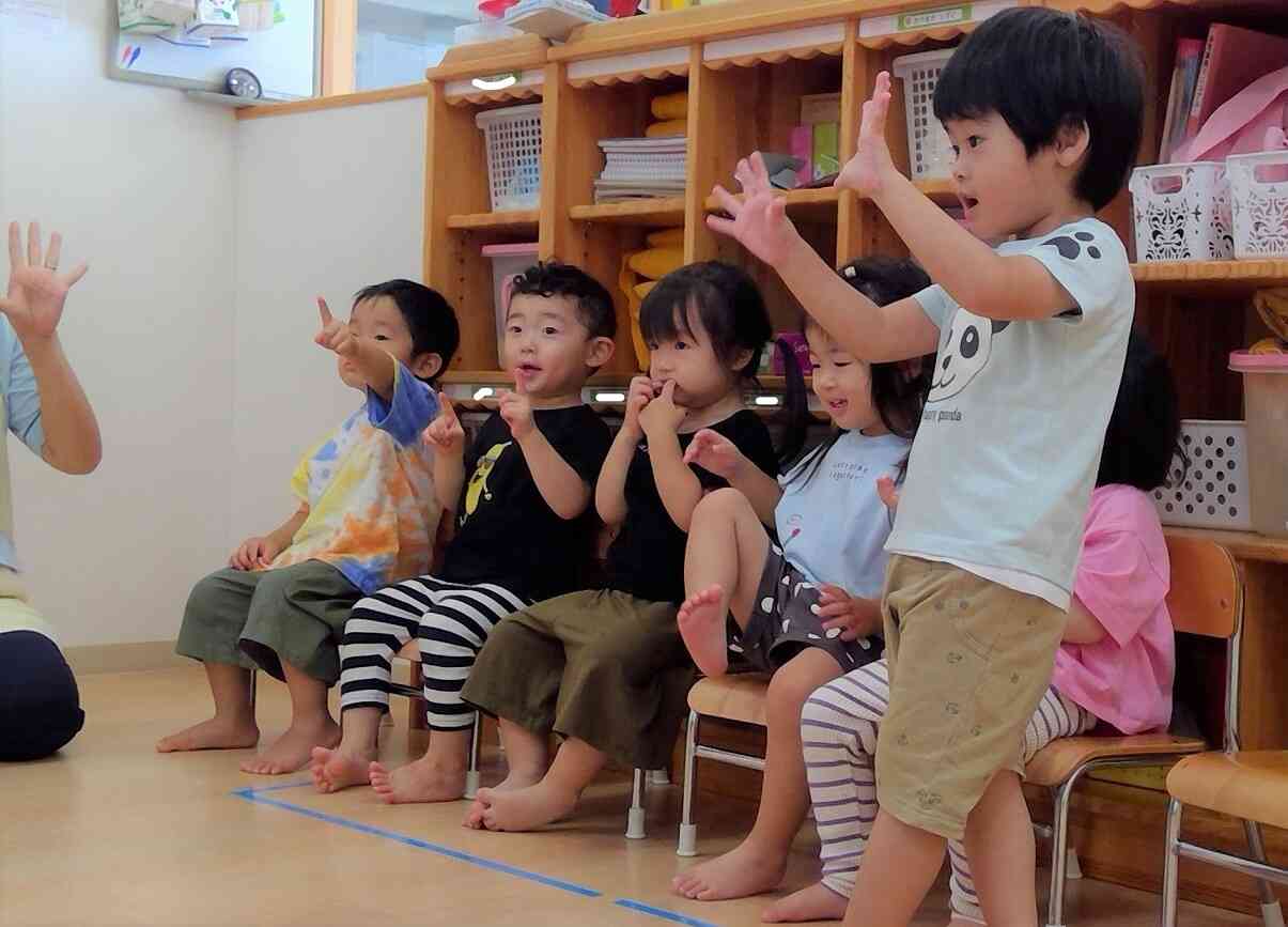 ワン　ツー　スリー・・・テン、１０までの数を覚えたよ。