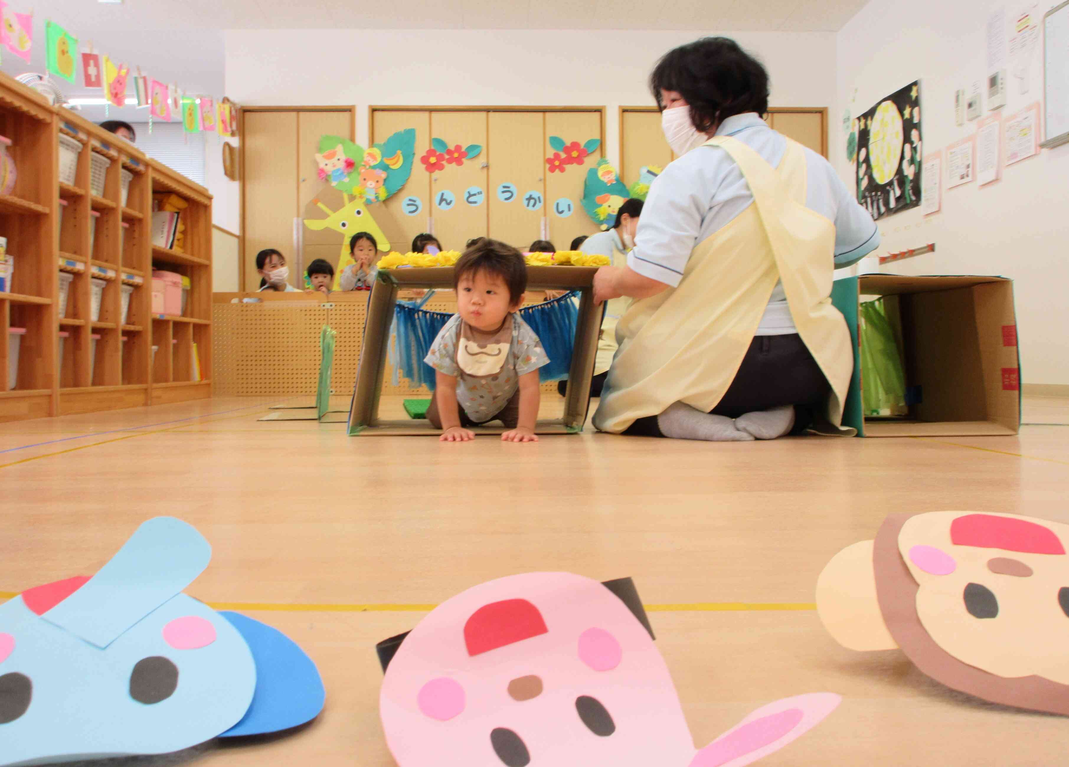 プログラム４番・「トンネルから出てきたよ。」