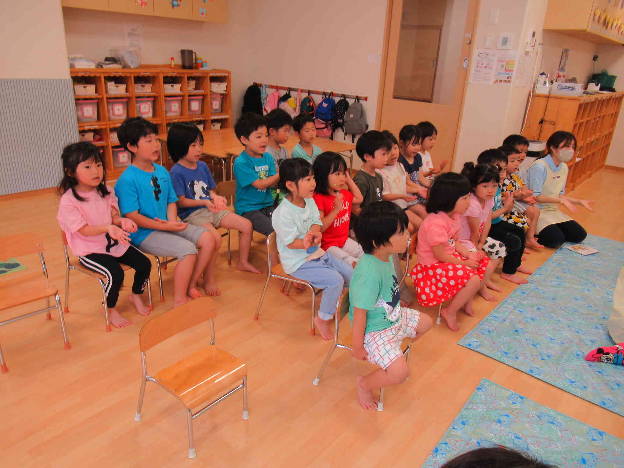 来週に夏祭りを控え、みんなの興味も高まっています。