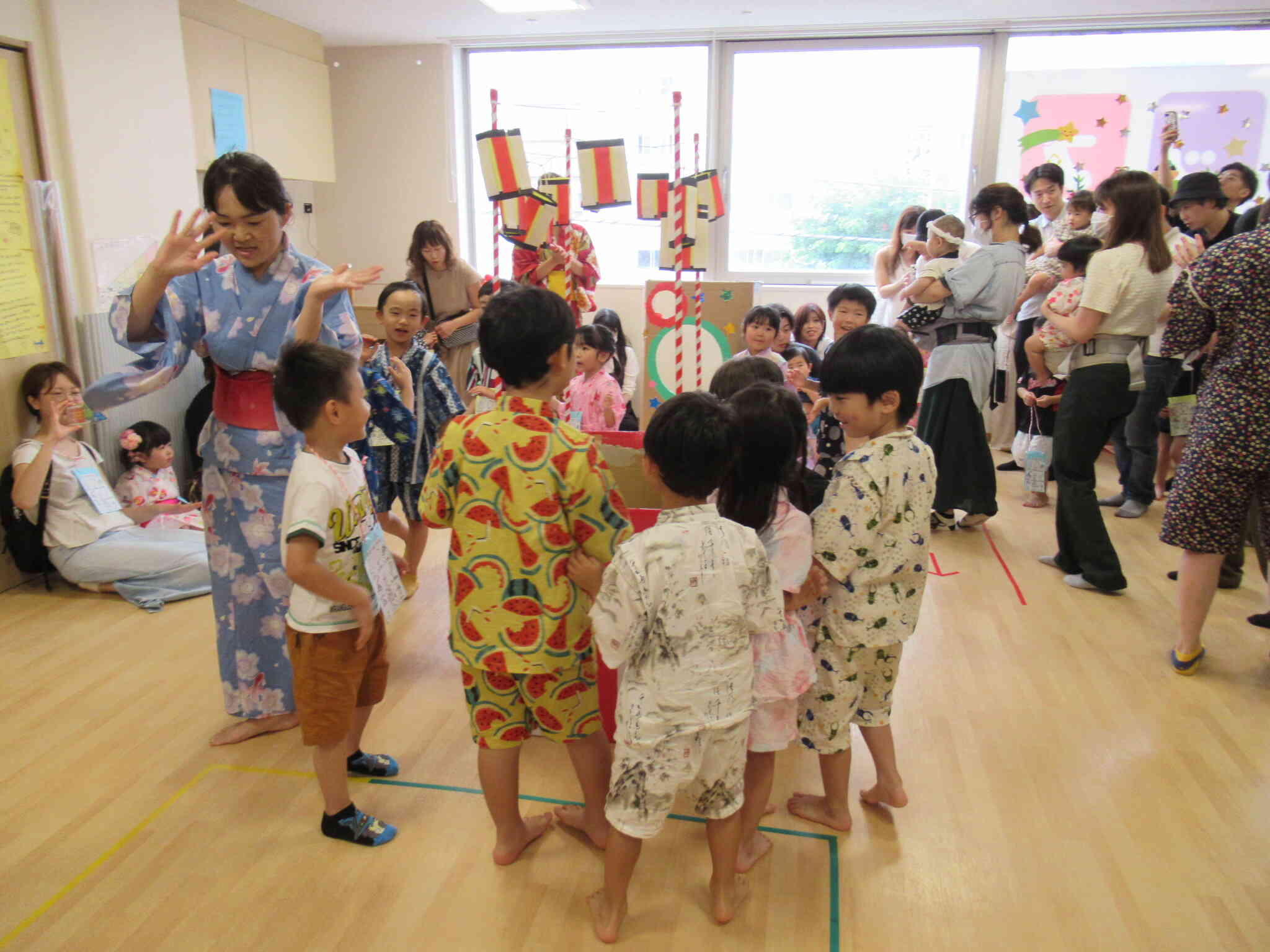 夏祭りの始まりです～