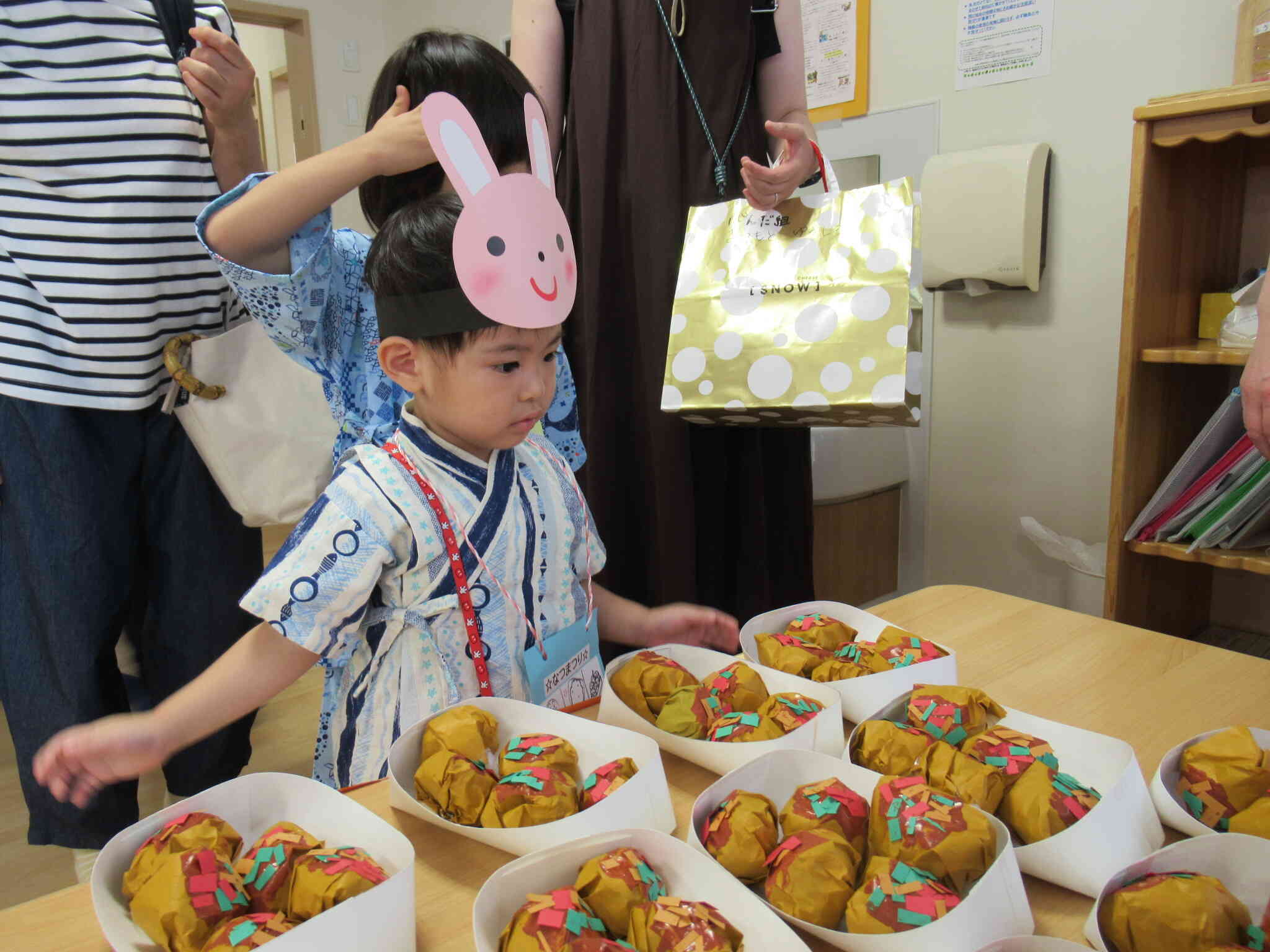 ぼく、このたこ焼き作ったんだよ！